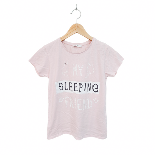 TEX חולצה קצרה לילדות גיל 11-12