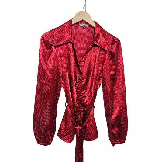 Jump חולצת סטן לאישה מידה M