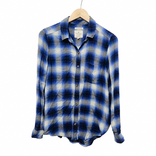 AMERICAN EAGLE חולצה מכופתרת לגבר מידה S