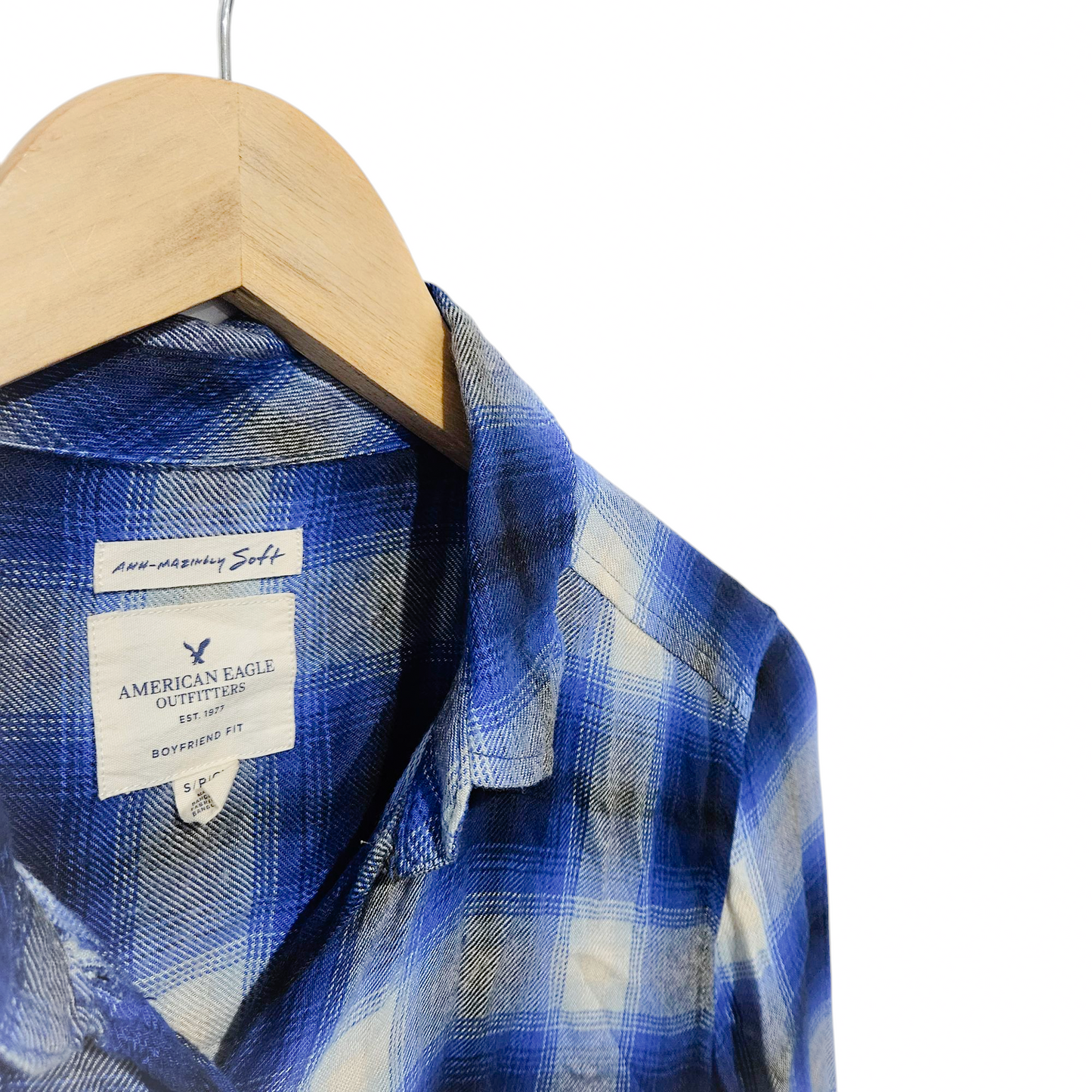 AMERICAN EAGLE חולצה מכופתרת לגבר מידה S