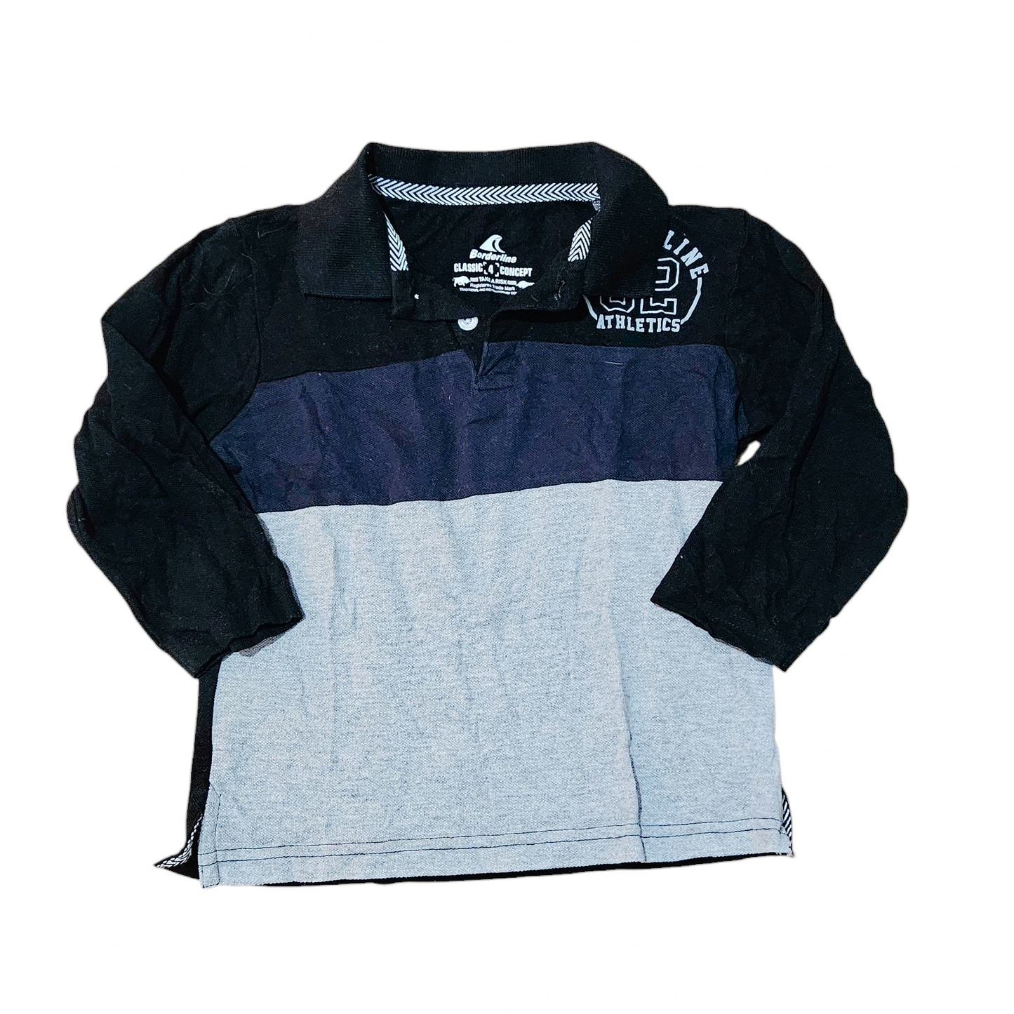 Borderline חולצה ארוכה דקה לילדים גיל 4