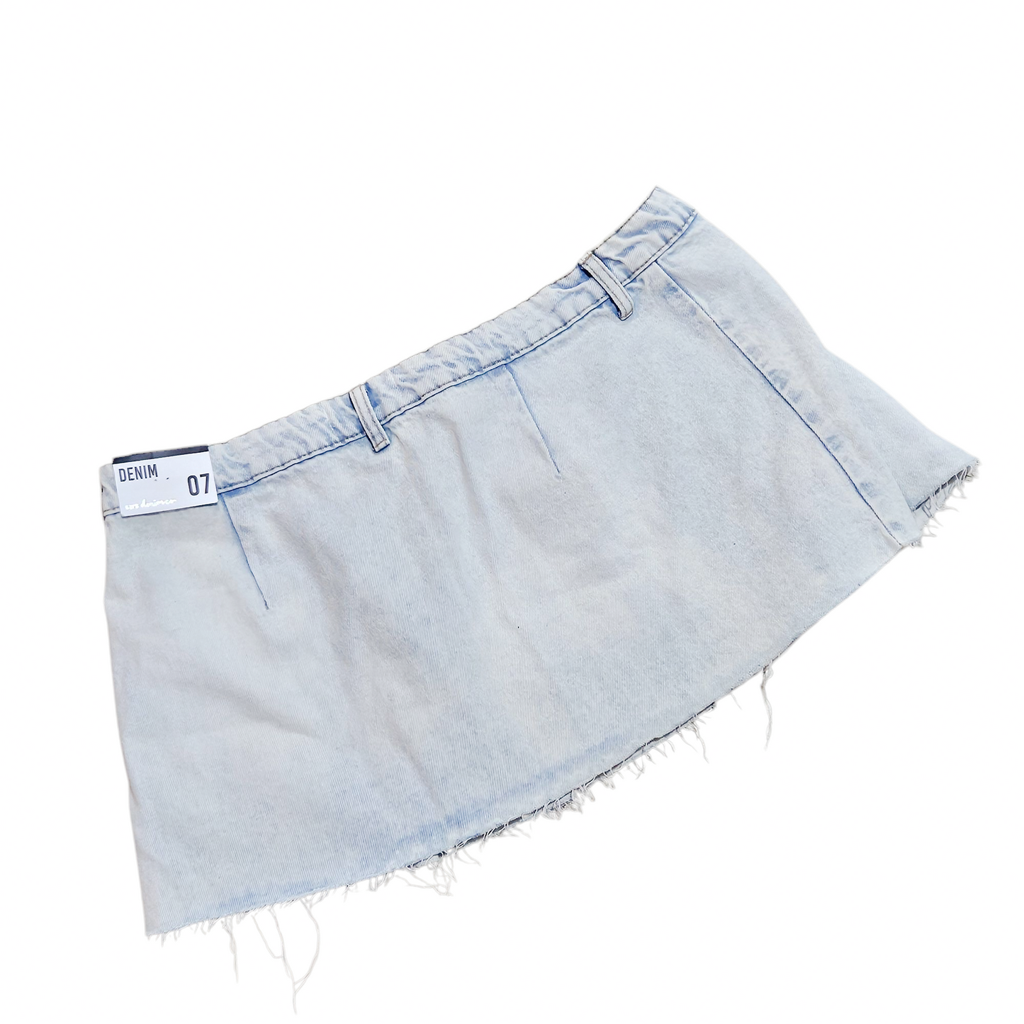 DENIM חצאית חדשה עם תווית לאישה מידה 07 XL