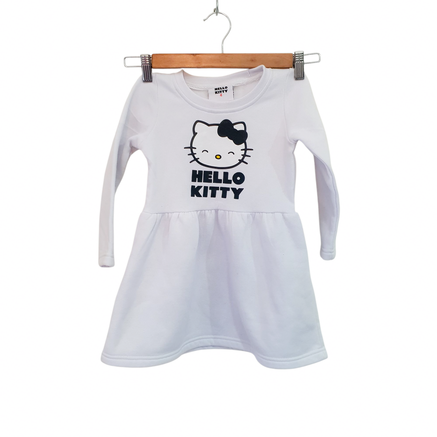 HELLO KITTY שמלה ארוכה לילדות גיל 4