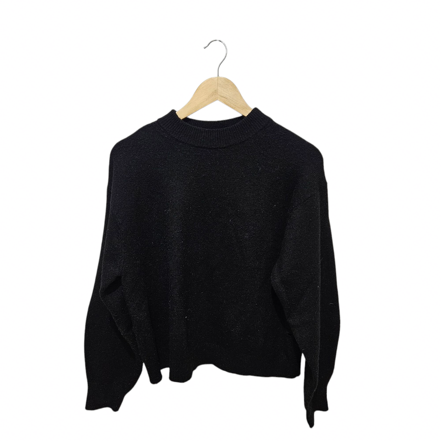 H&M סוודר שחור לאישה מידה XS