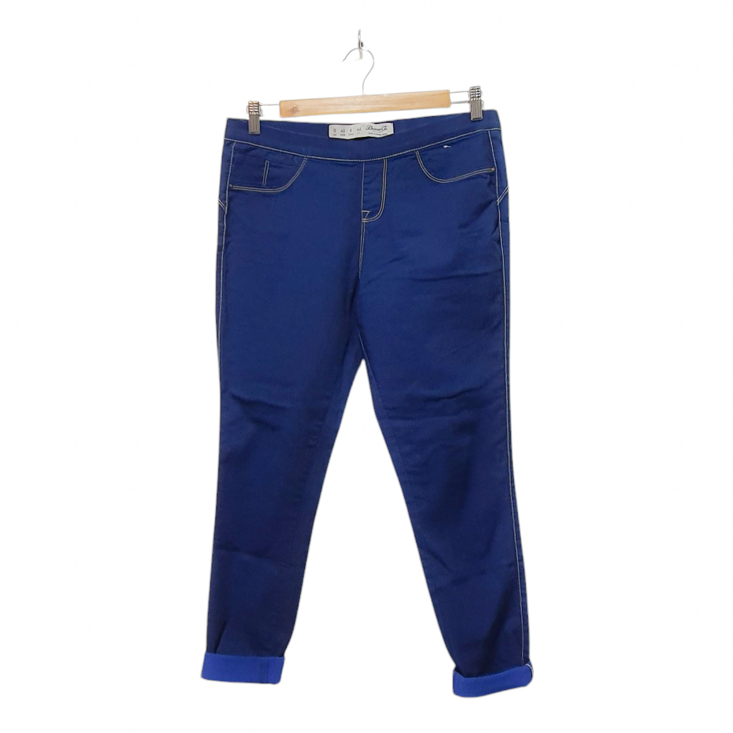 Denim.co מכנסיים דקים לאישה מידה 40