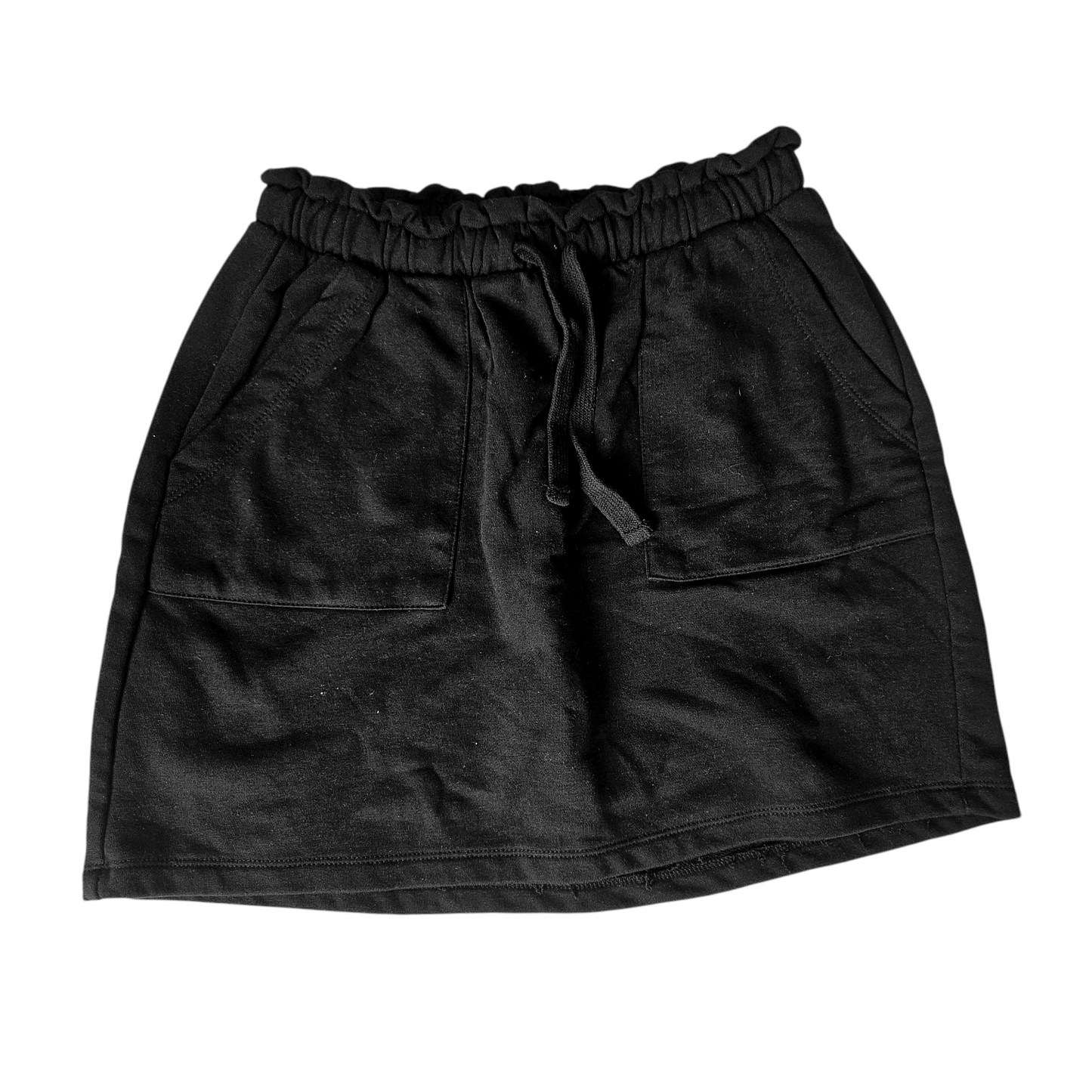 חצאית שחורה קצרה לאישה מידה XS/S