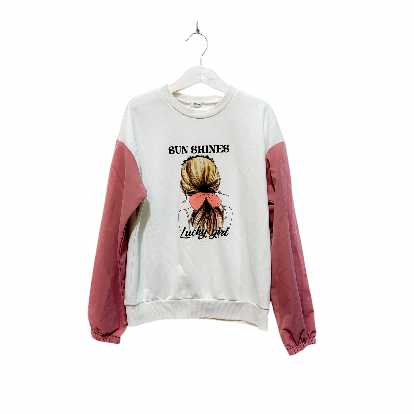 Shein חולצה ארוכה לילדות גיל 10