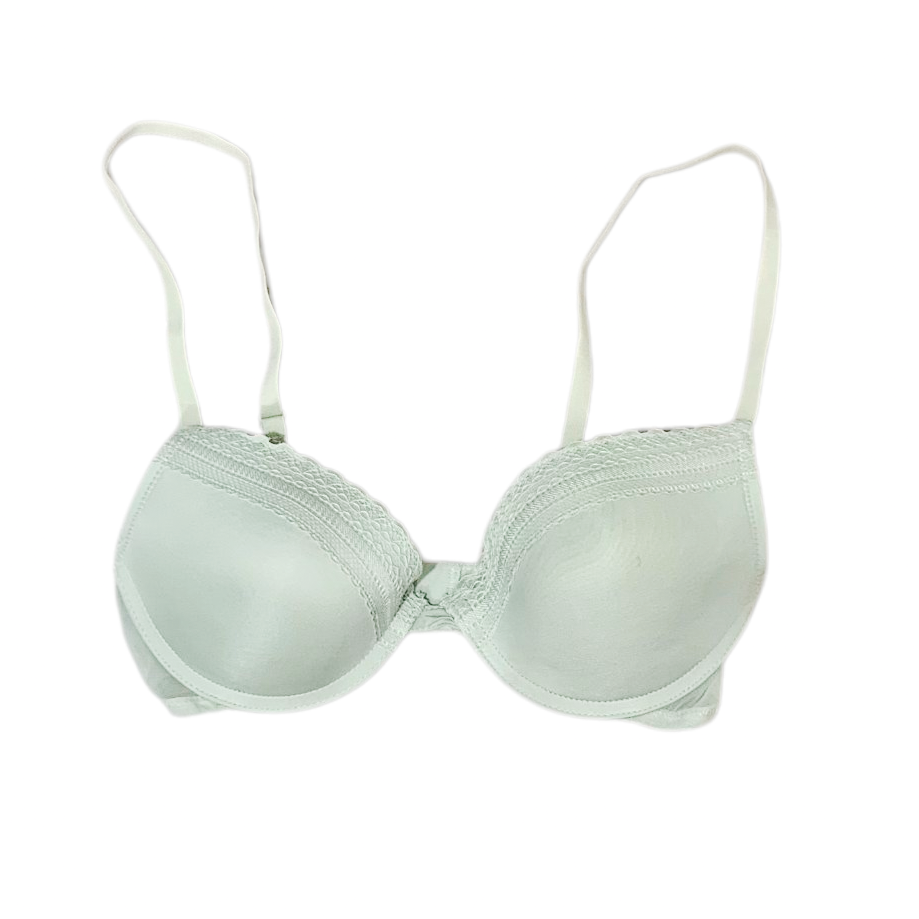 Primark חזיית פוש אפ צבע ירוק מנטה מידה D70