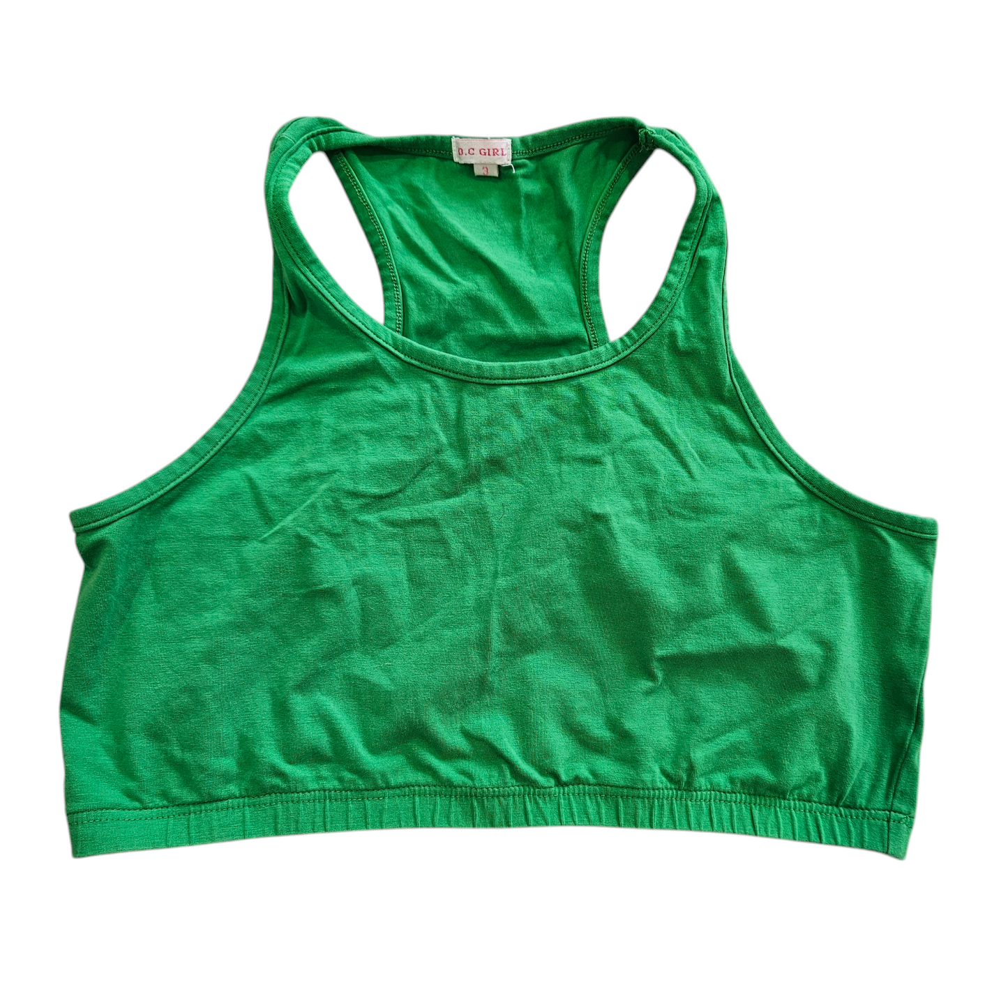 B.g girl טופ ירוק לאישה מידה 3 L