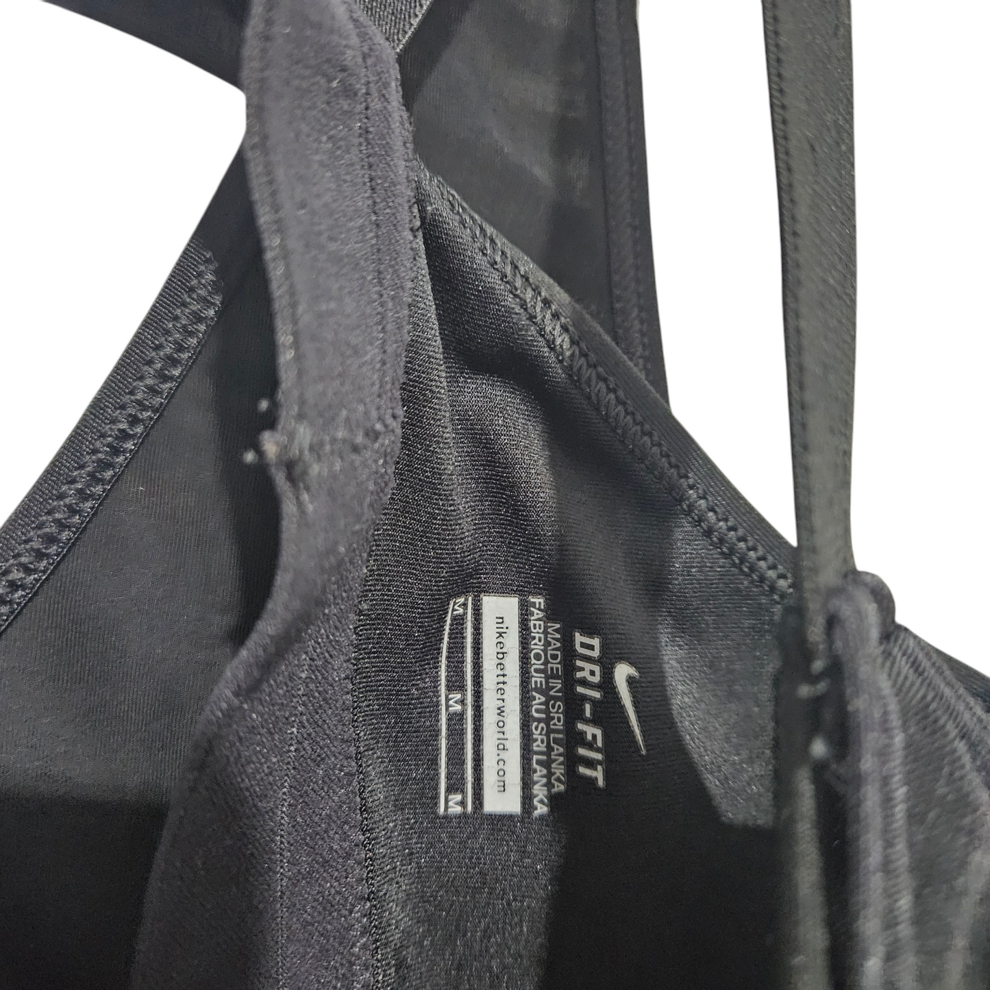 NIKE dri-fit גופיה עם טופ מחובר, לאישה מידה M