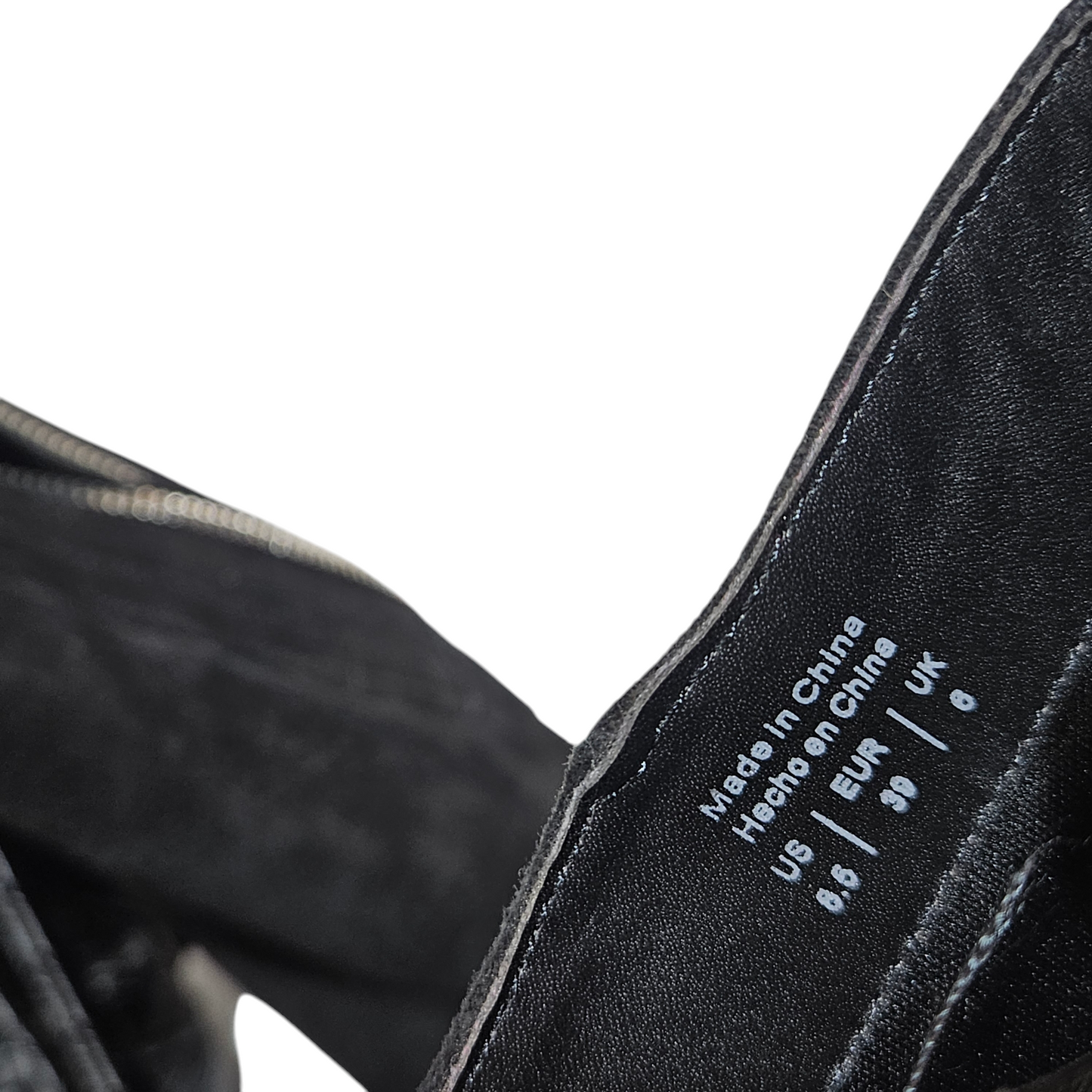 ALDO נעלי עקב קטיפה לאישה מידה 39