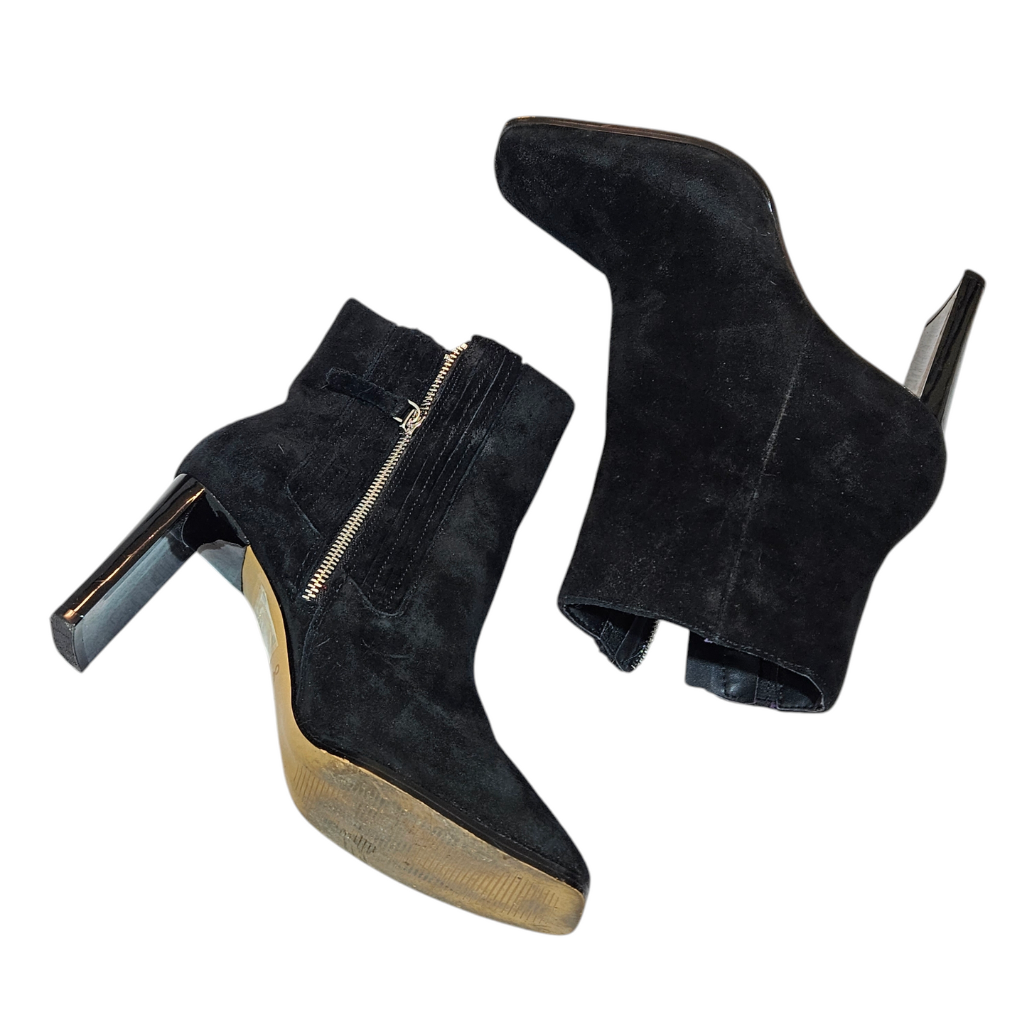 ALDO נעלי עקב קטיפה לאישה מידה 39