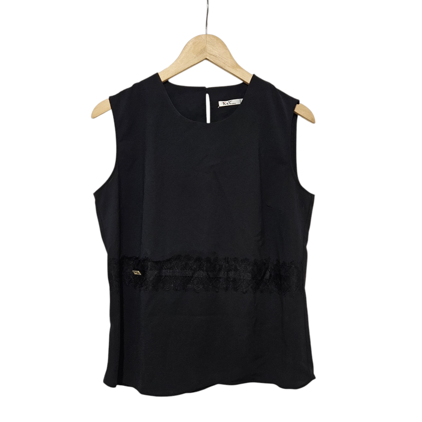 X&T FASHION גופיה שחורה לאישה מידה 40