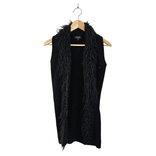 NOIZZ ווסט שחור לילדות גיל 7