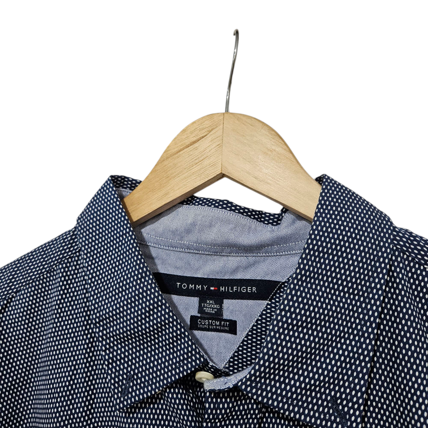 TOMMY HILFIGER חולצה מכופתרת לגבר מידה XXL