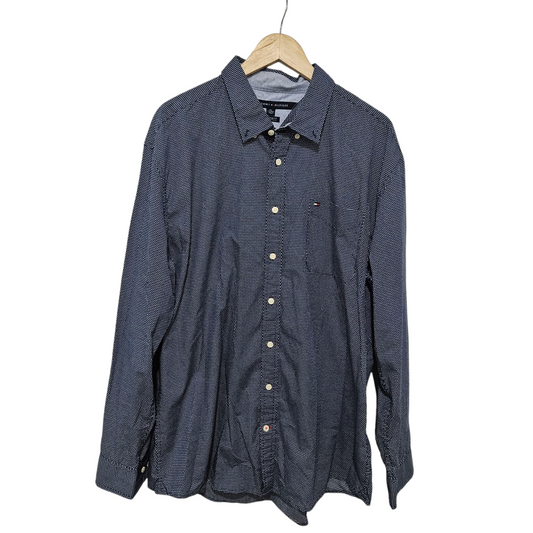 TOMMY HILFIGER חולצה מכופתרת לגבר מידה XXL