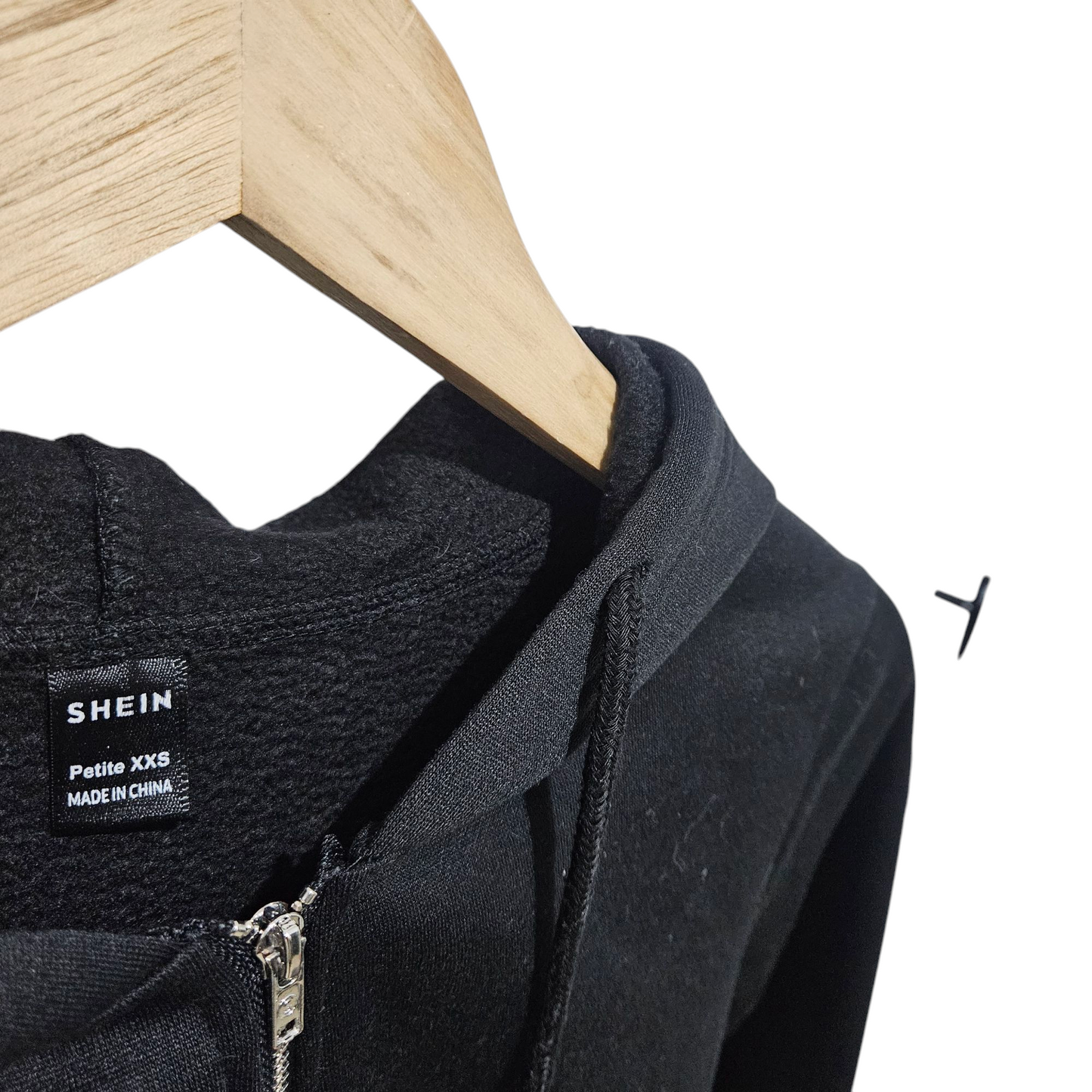 Shein ג'קט שחור לאישה מידה XXS