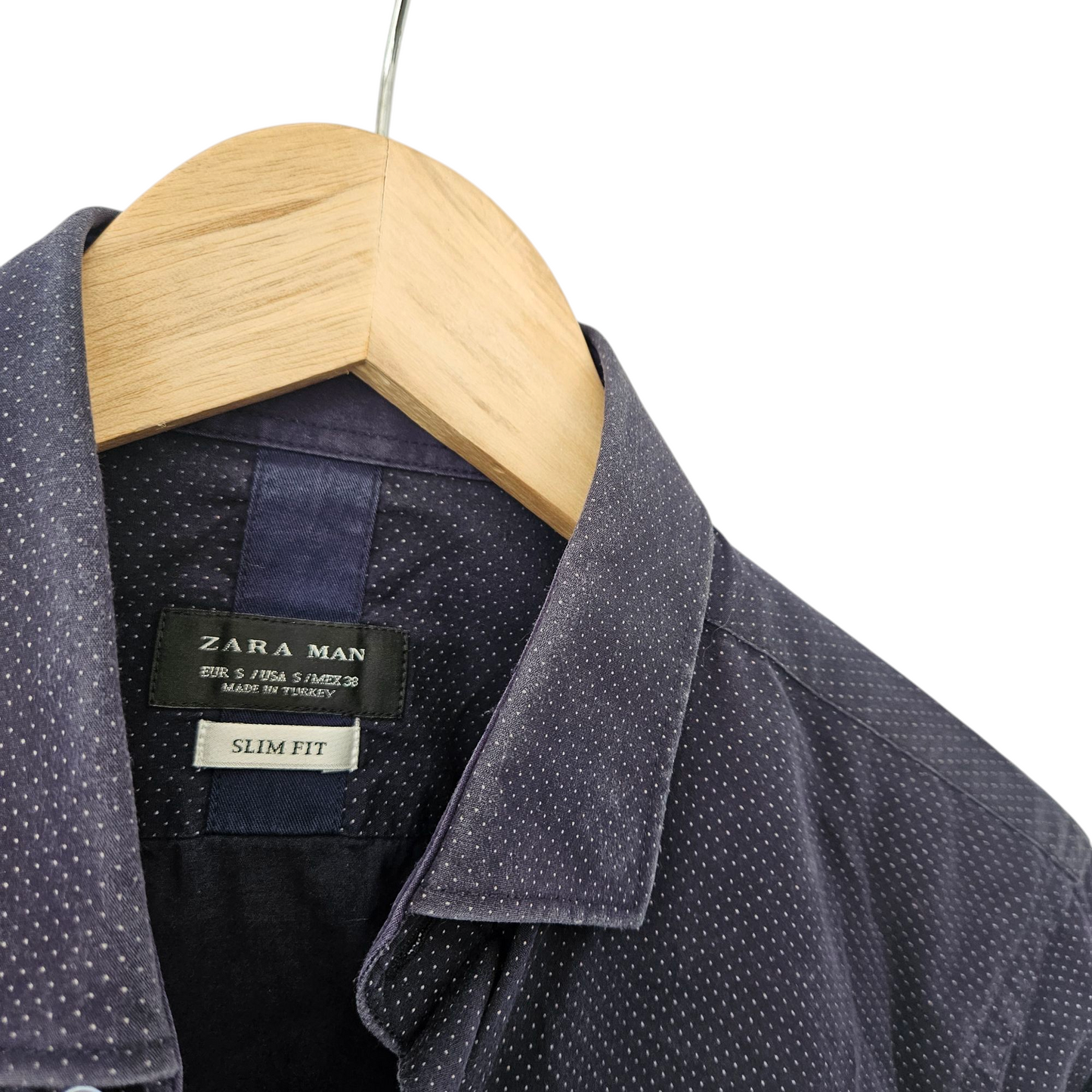 ZARA חולצה מכופתרת לגבר מידה S