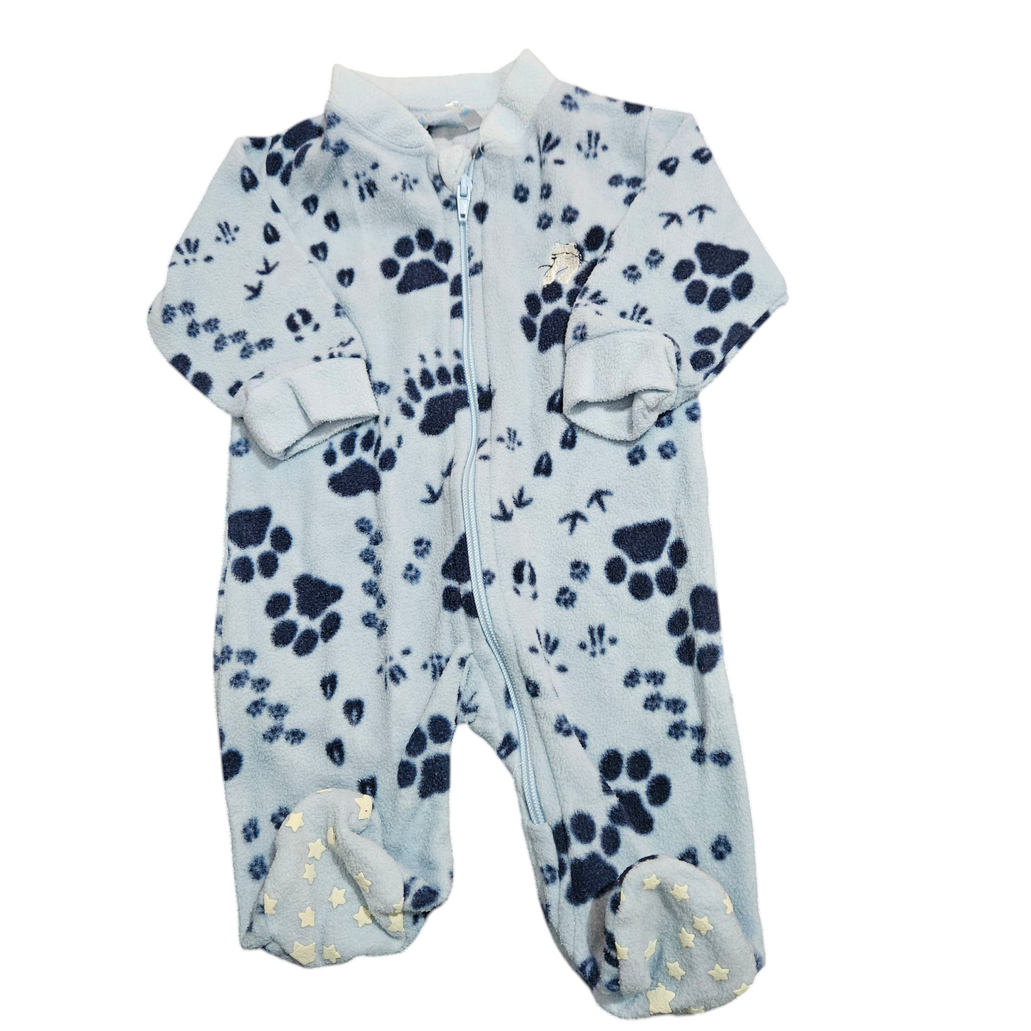 Mish pyjama אוברול פליז לתינוקות גיל 0-3 חודשים