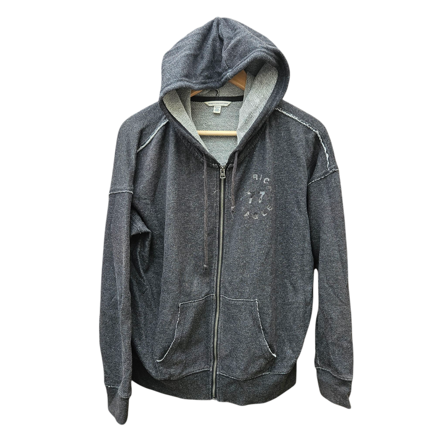 AMERICAN EAGLE קפוצ'ון עם רוכסן לאישה מידה M