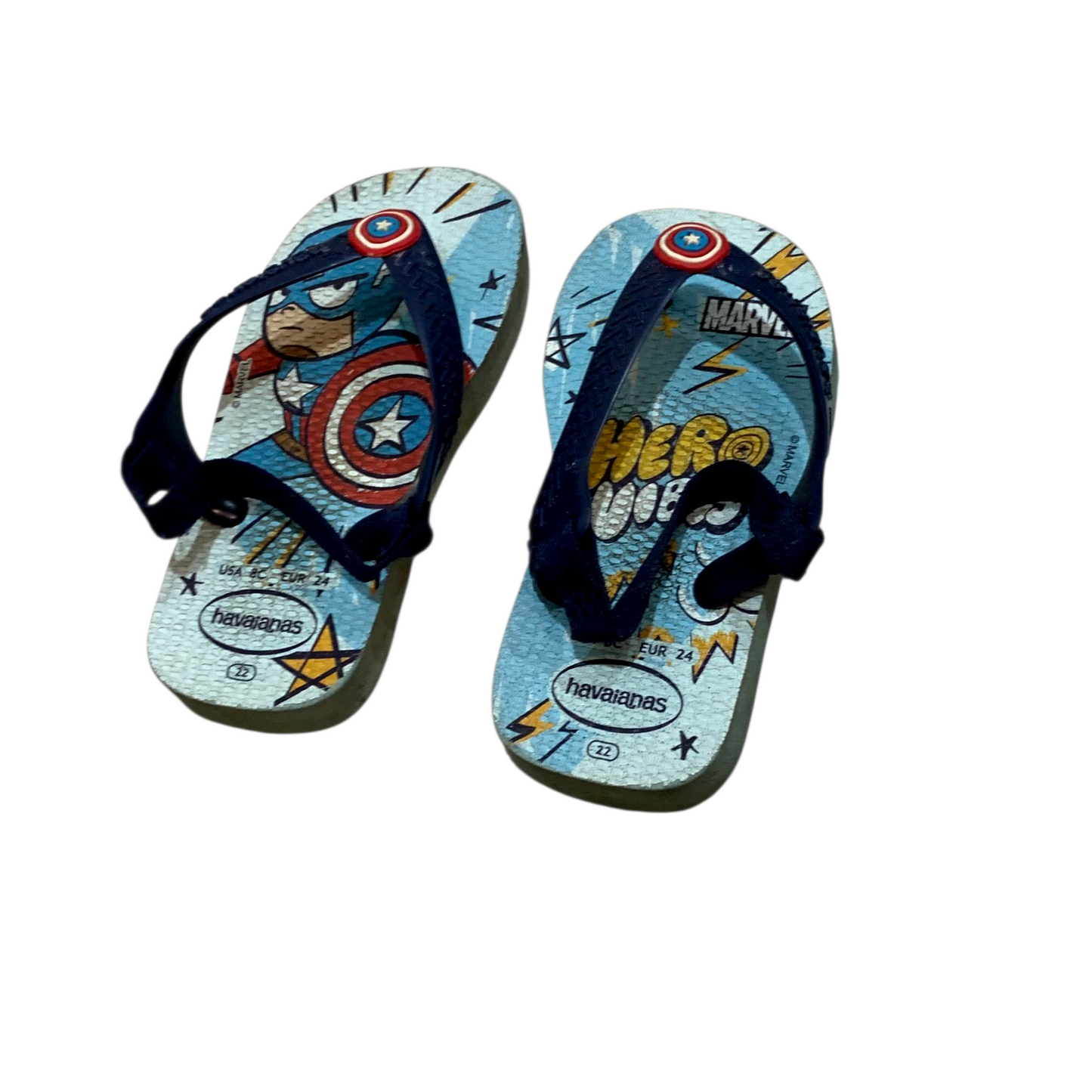 HAVAIANAS כפכפים לילדים קפטן אמריקה מידה 22