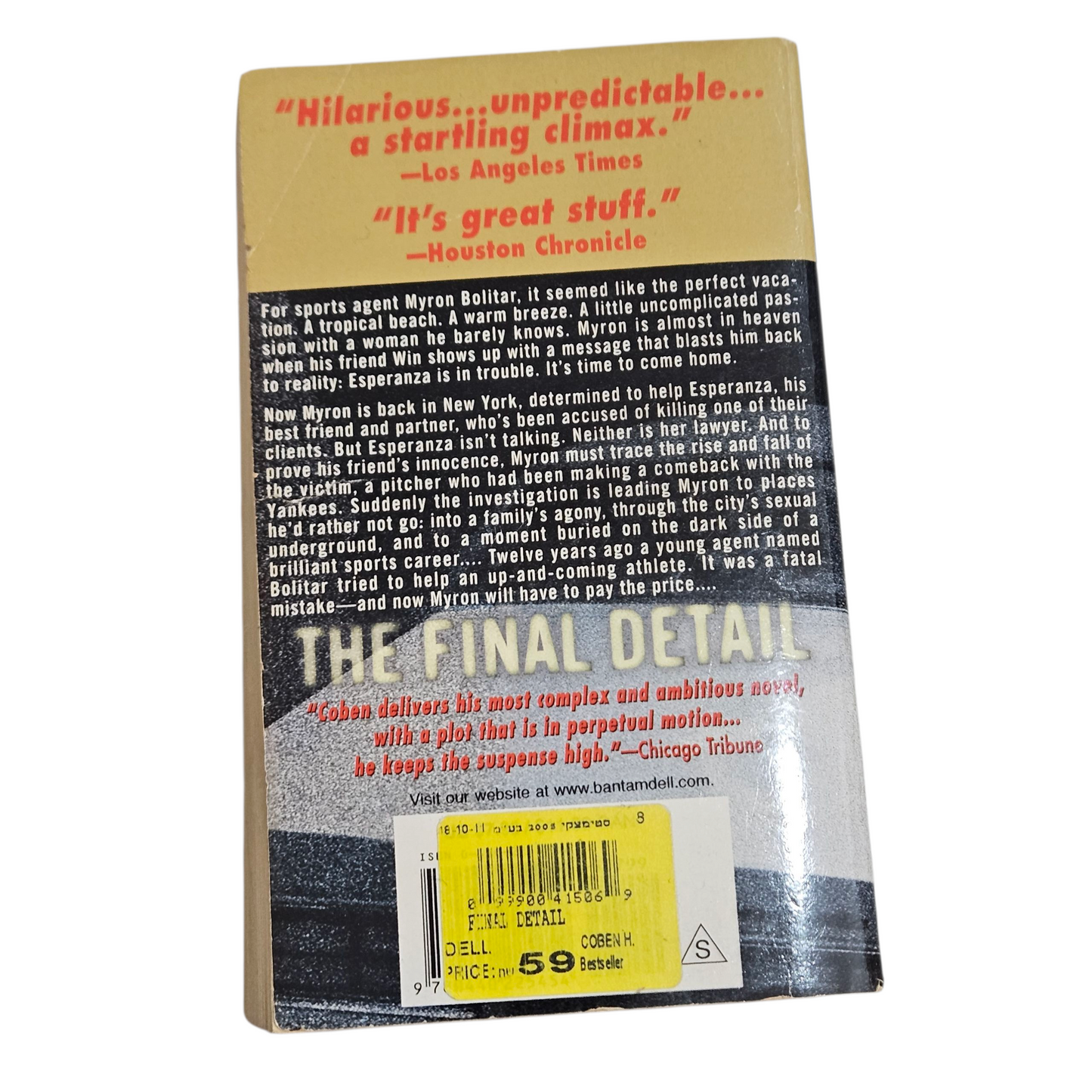 Harlan Coben - The Final detail