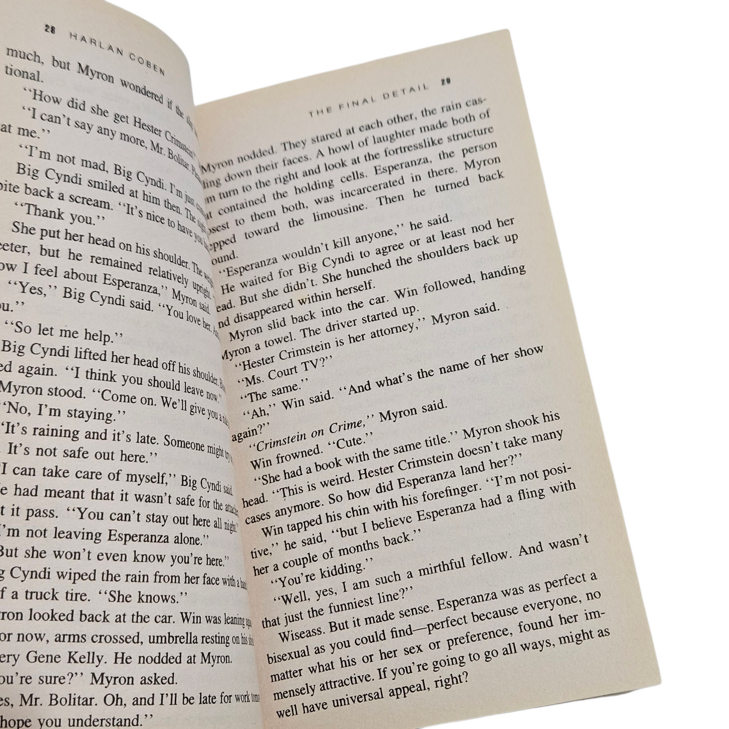 Harlan Coben - The Final detail