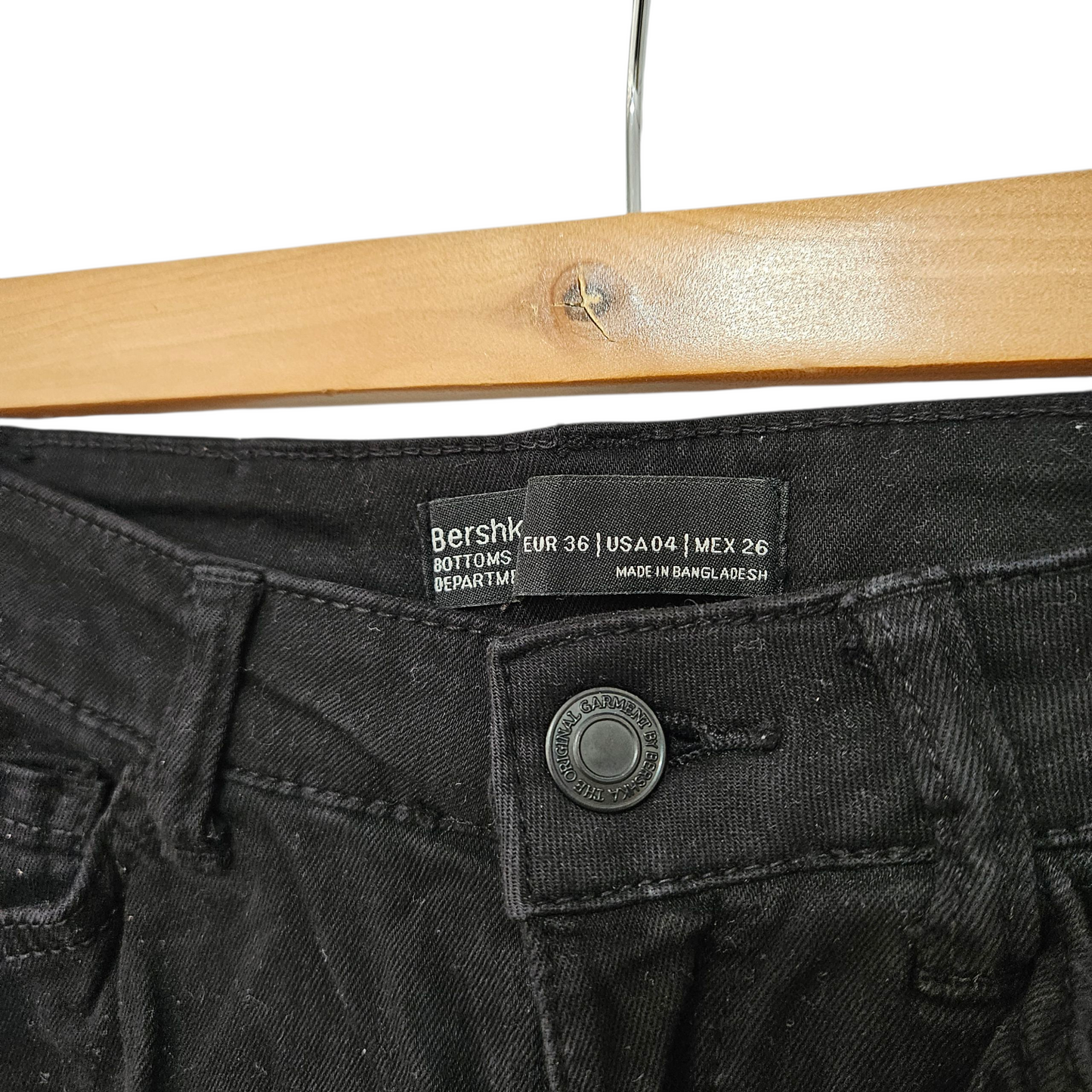 Bershka מכנסי סקיני לאישה מידה 36