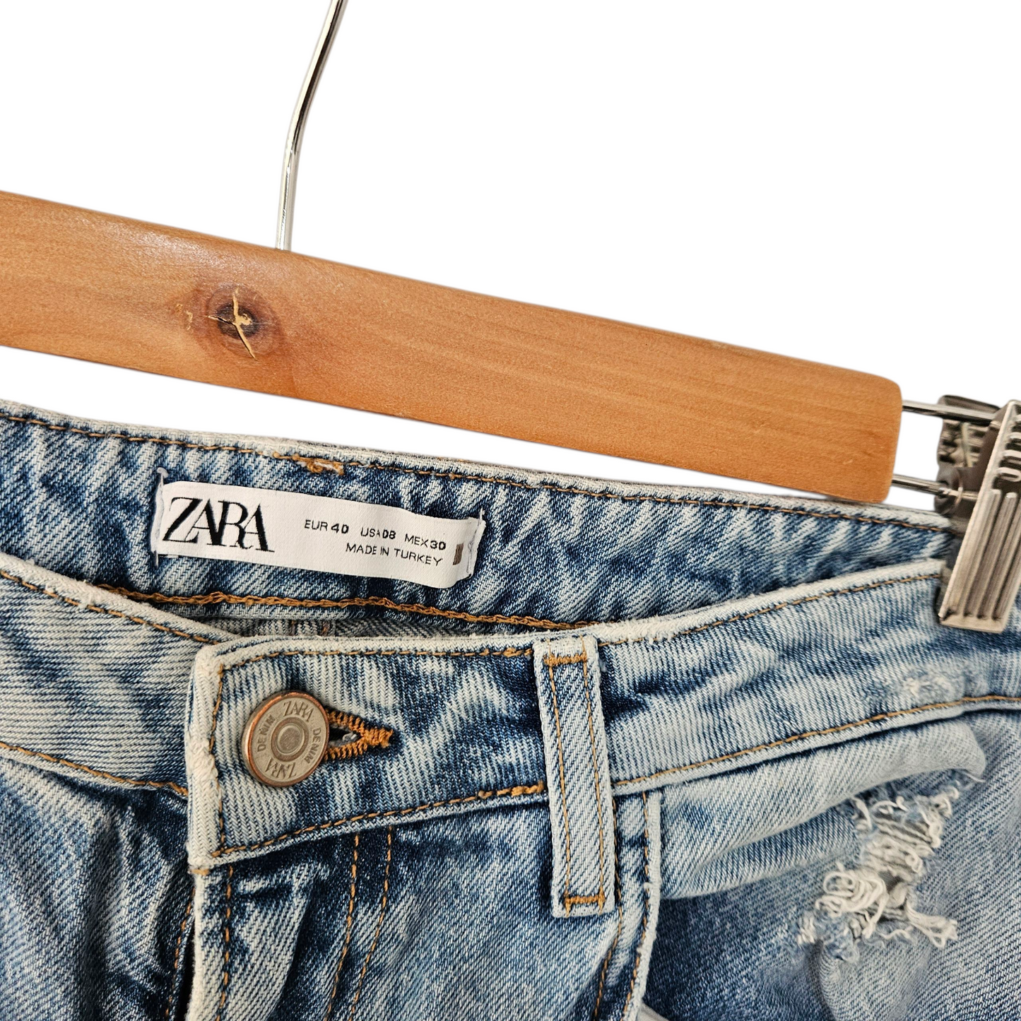 ZARA 40 ג'ינס לאישה מידה