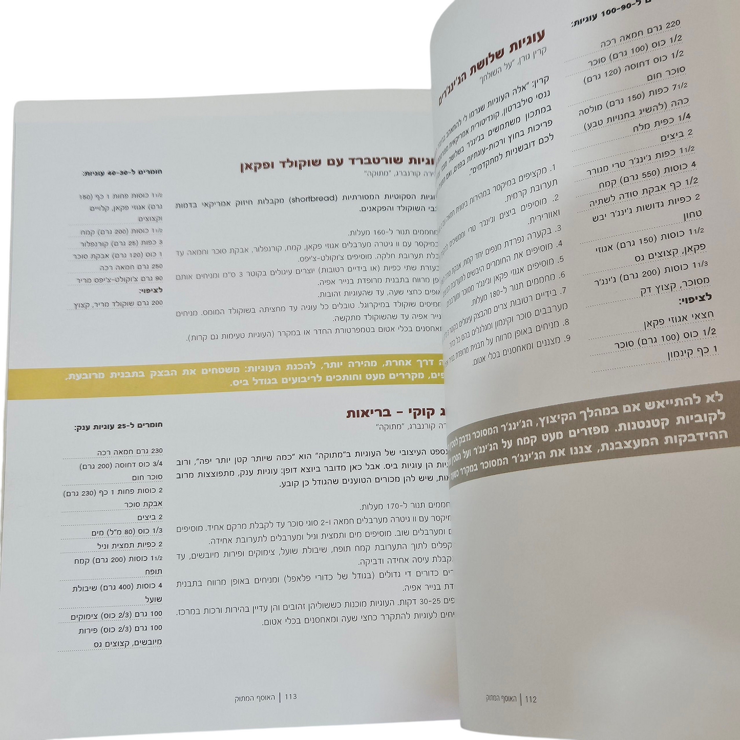 האוסף המתוק של "על השולחן"