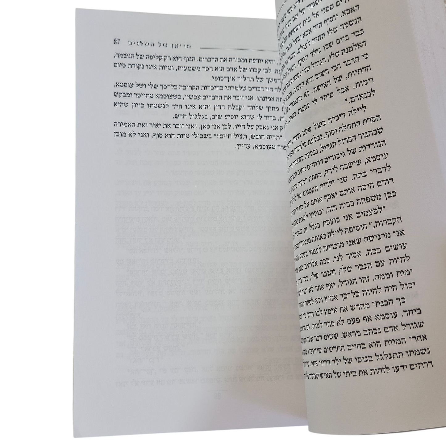 מריאן של השלגים - הדסה אשדות
