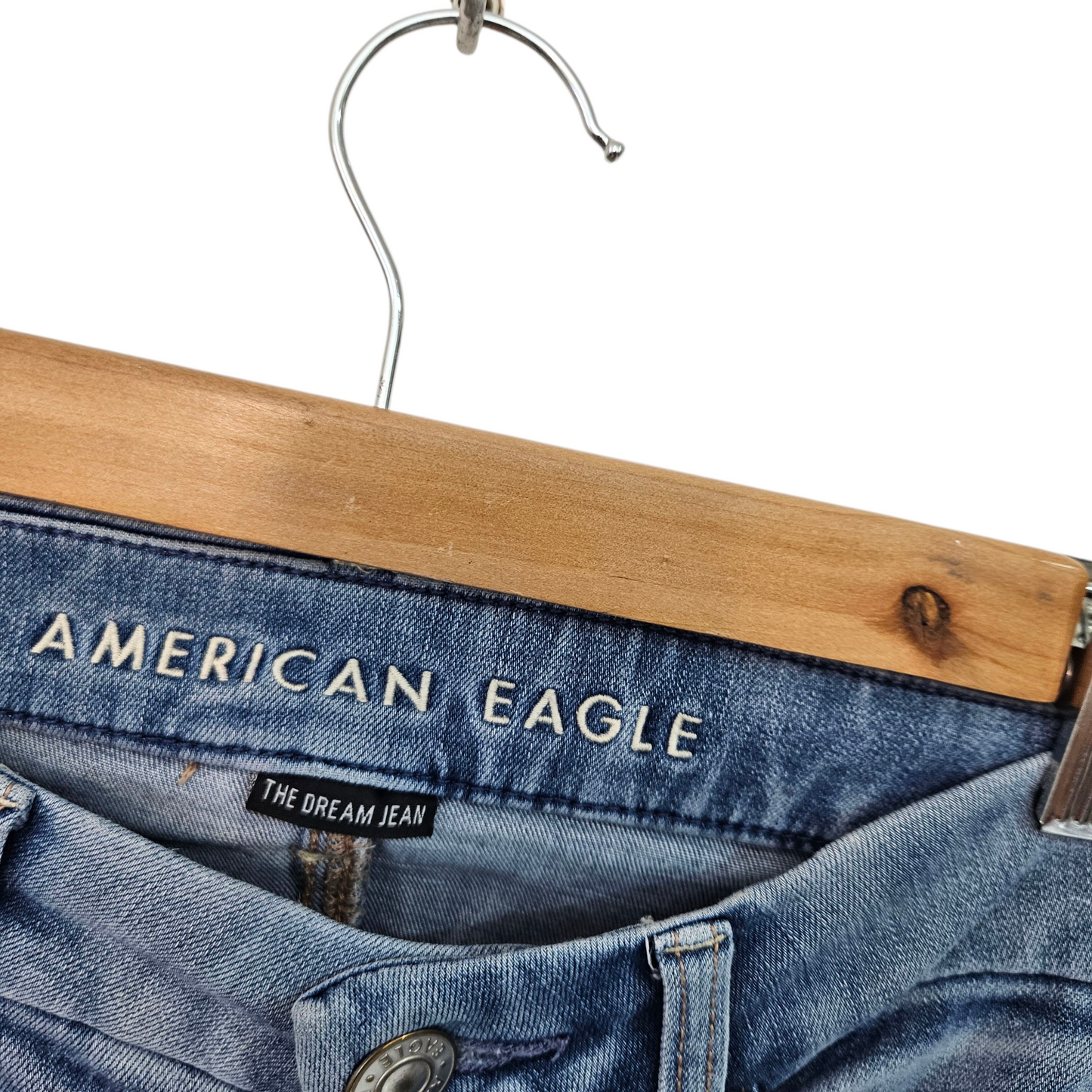 AMERICAN EAGLE ג'ינס לאישה מידה 00 / 30 / XXXS