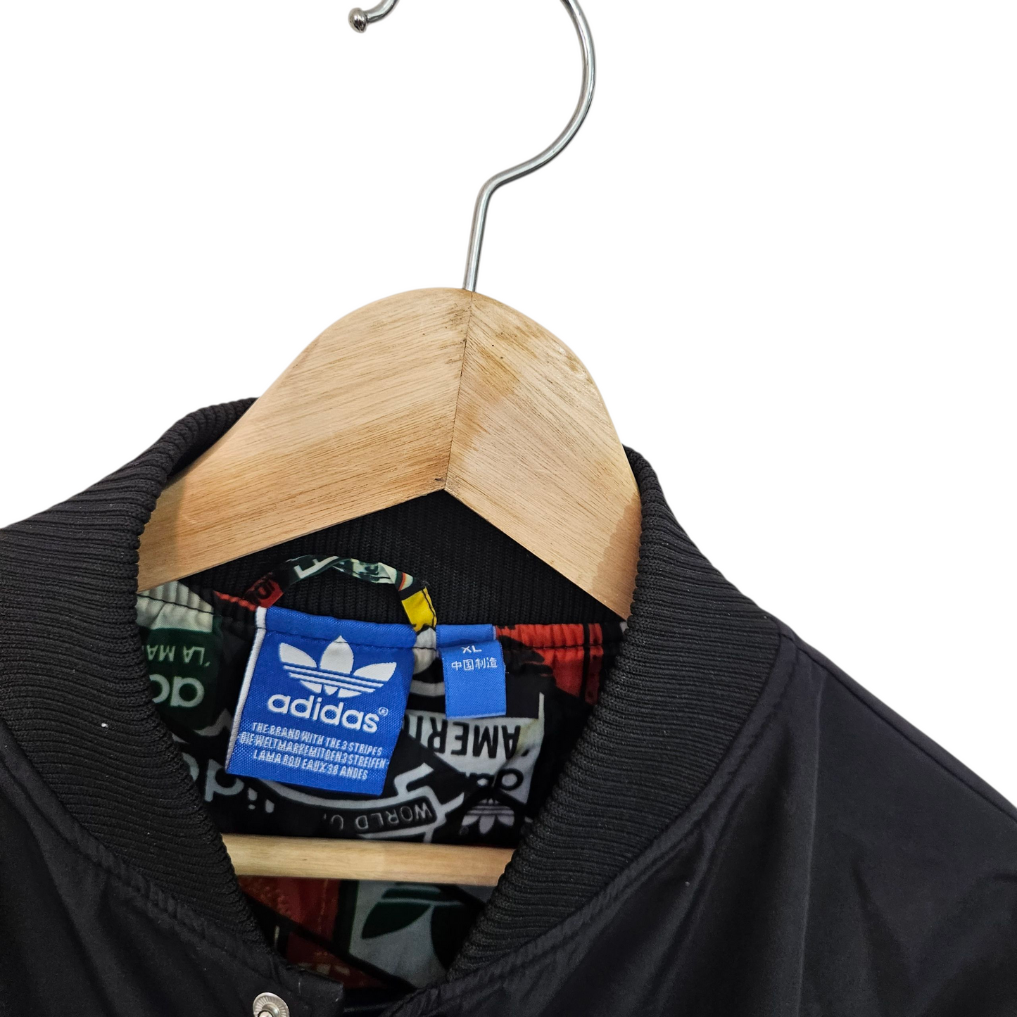 ADIDAS ג'קט לגבר מידה XL- עם כתמים