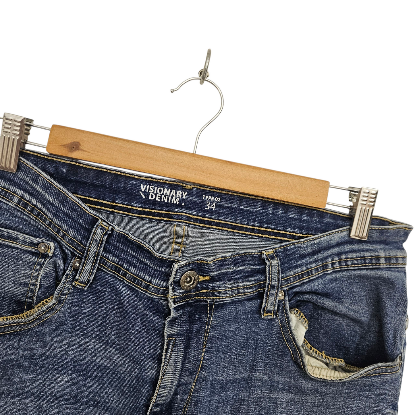 VISIONARY DENIM ג'ינס לגבר מידה 34