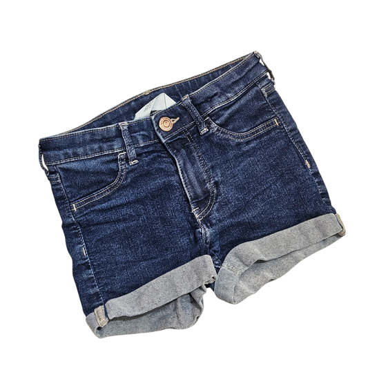 H&M ג'ינס קצר לילדות גיל 6-7