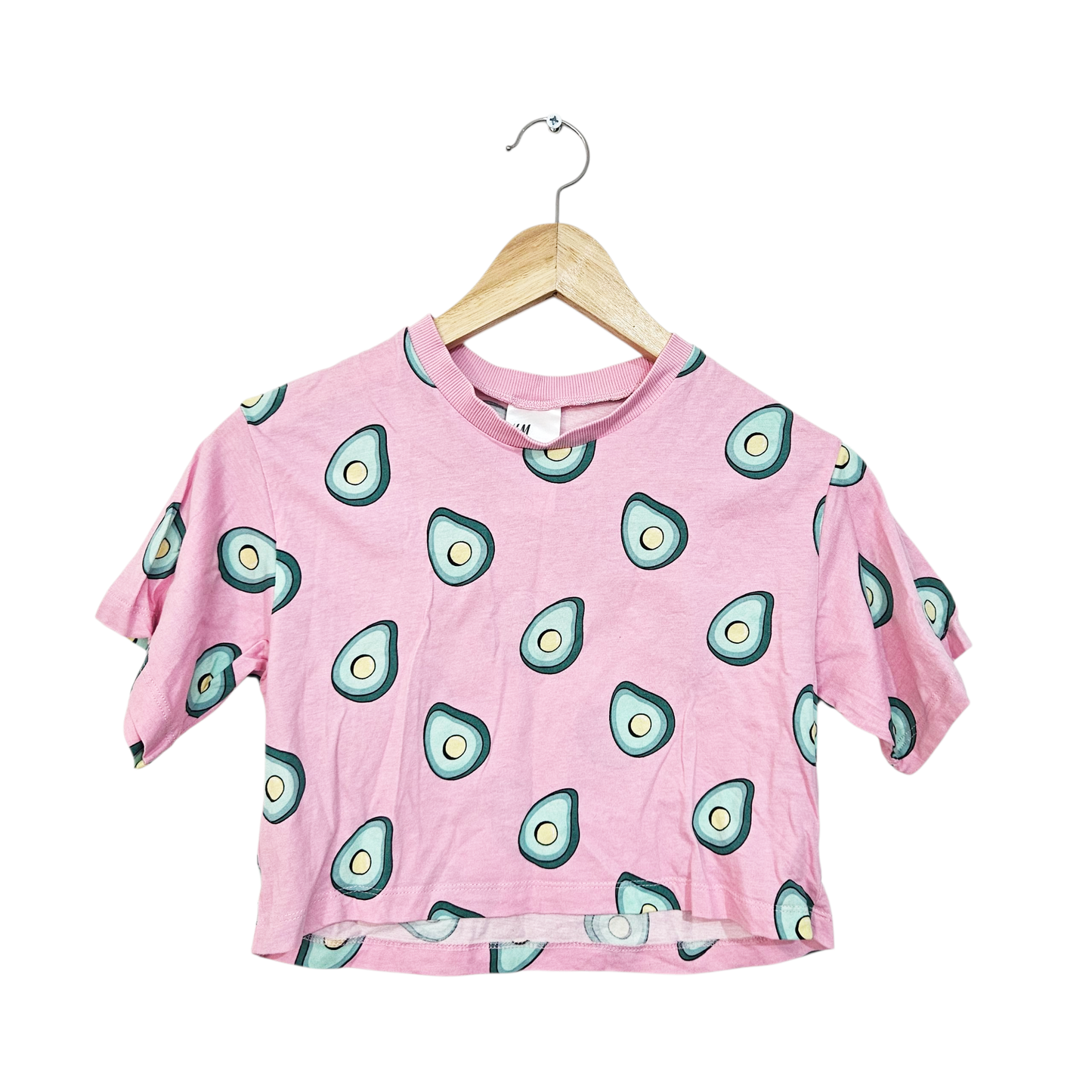 H&M חולצה קצרה לילדות גיל 8-10