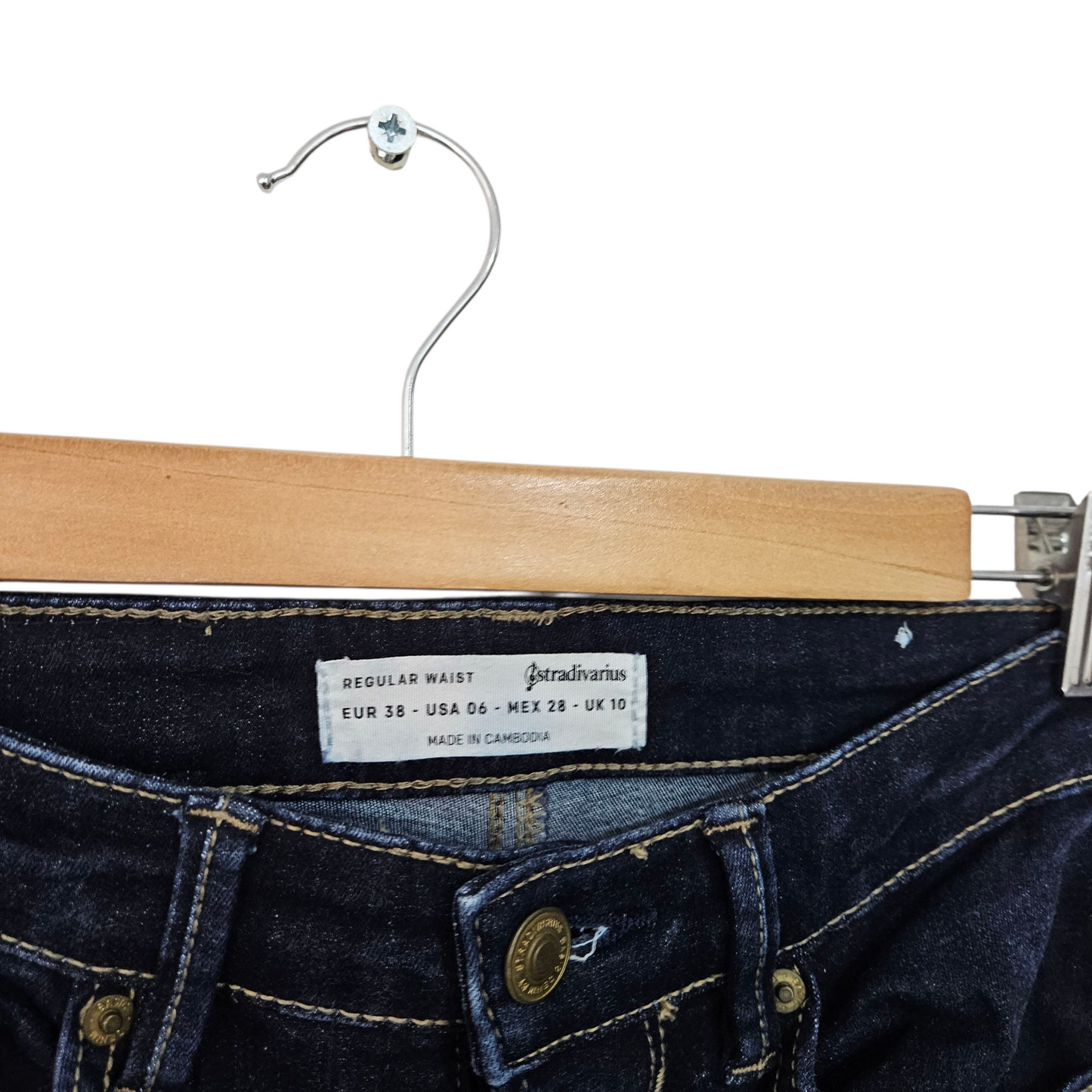 STRADIVARIUS ג'ינס סקיני לאישה מידה 38
