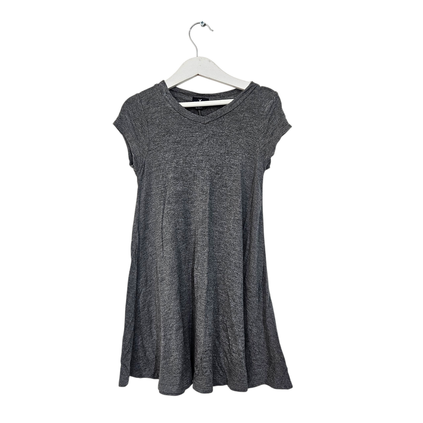 AMERICAN EAGLE שמל האפורה לילדות גיל 8