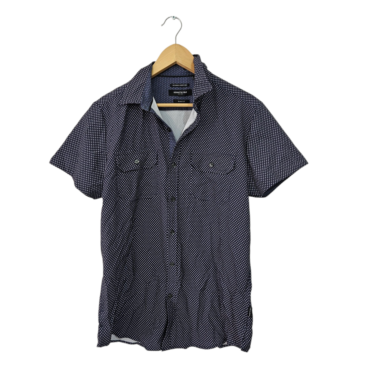KENNETH COLE חולצה מכופתרת לגבר מידה M