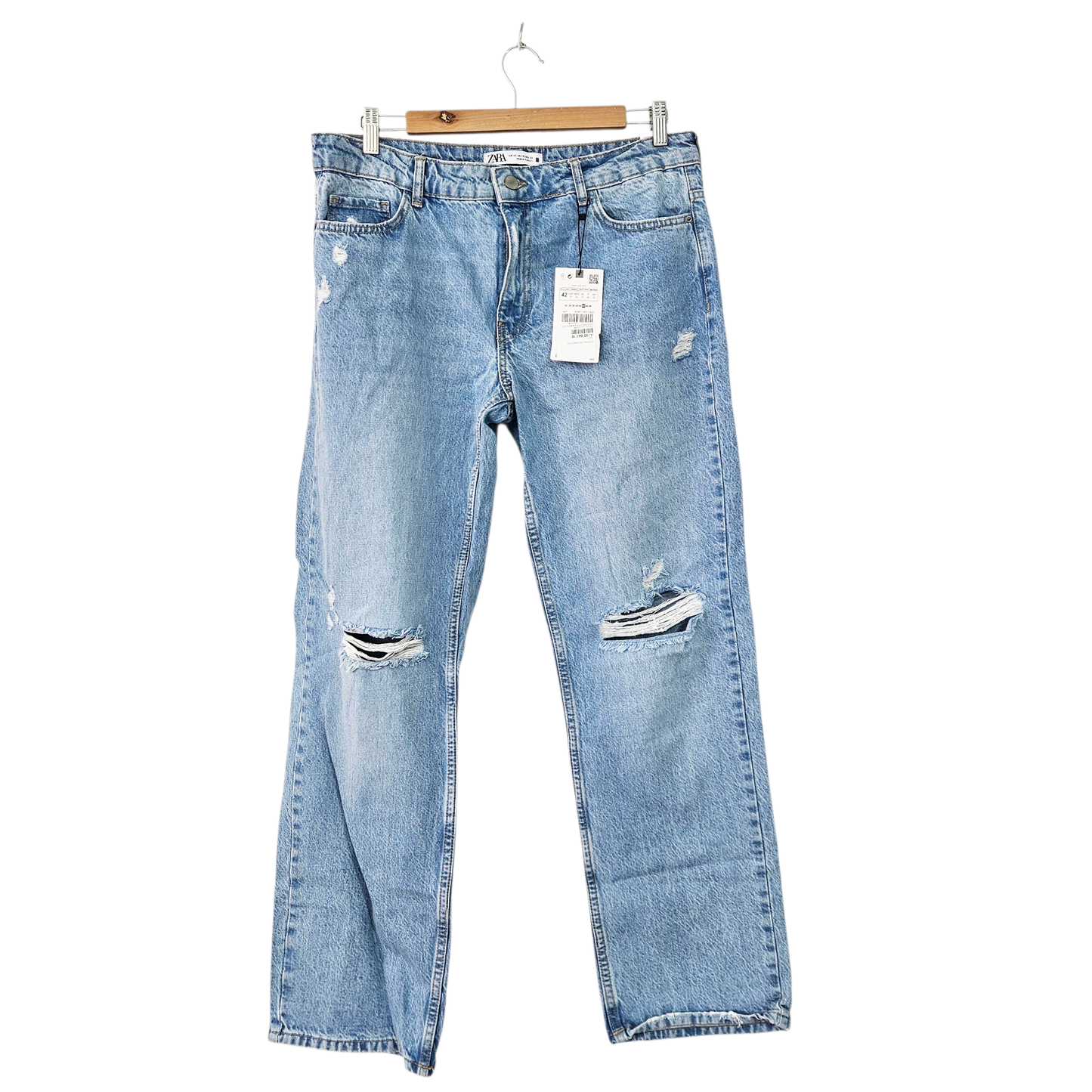 ZARA ג'ינס חדש עם תווית לאישה מידה 42
