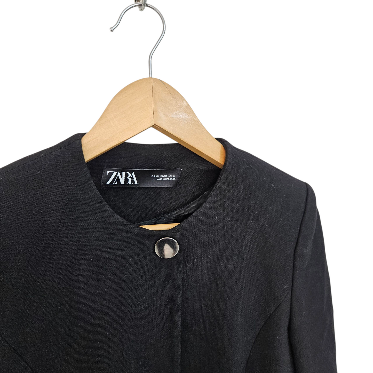 ZARA ג'קט שחור לאישה מידה XS