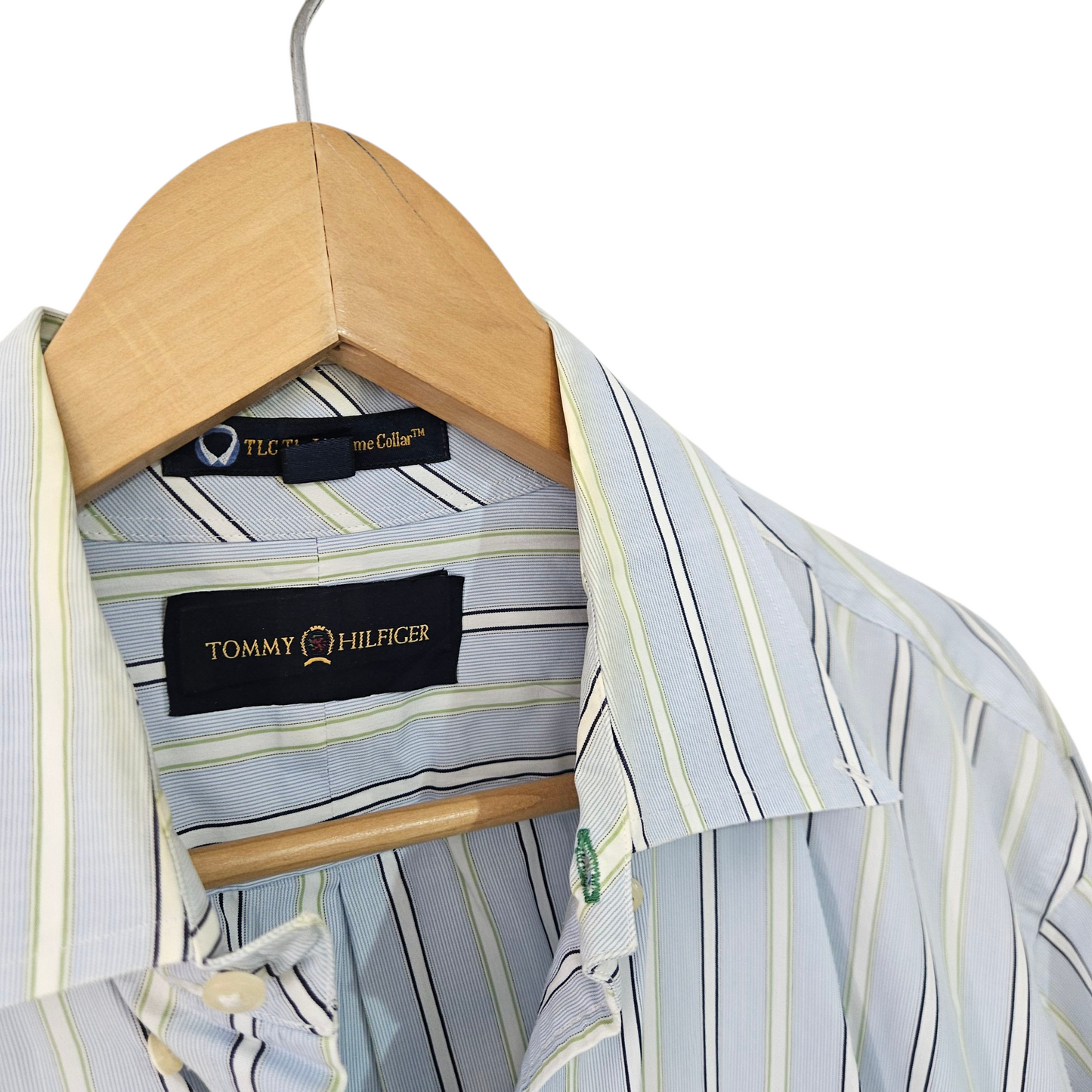 TOMMY HILFIGER חולצה ארוכה מכופתרת לגבר מידה 16 XL