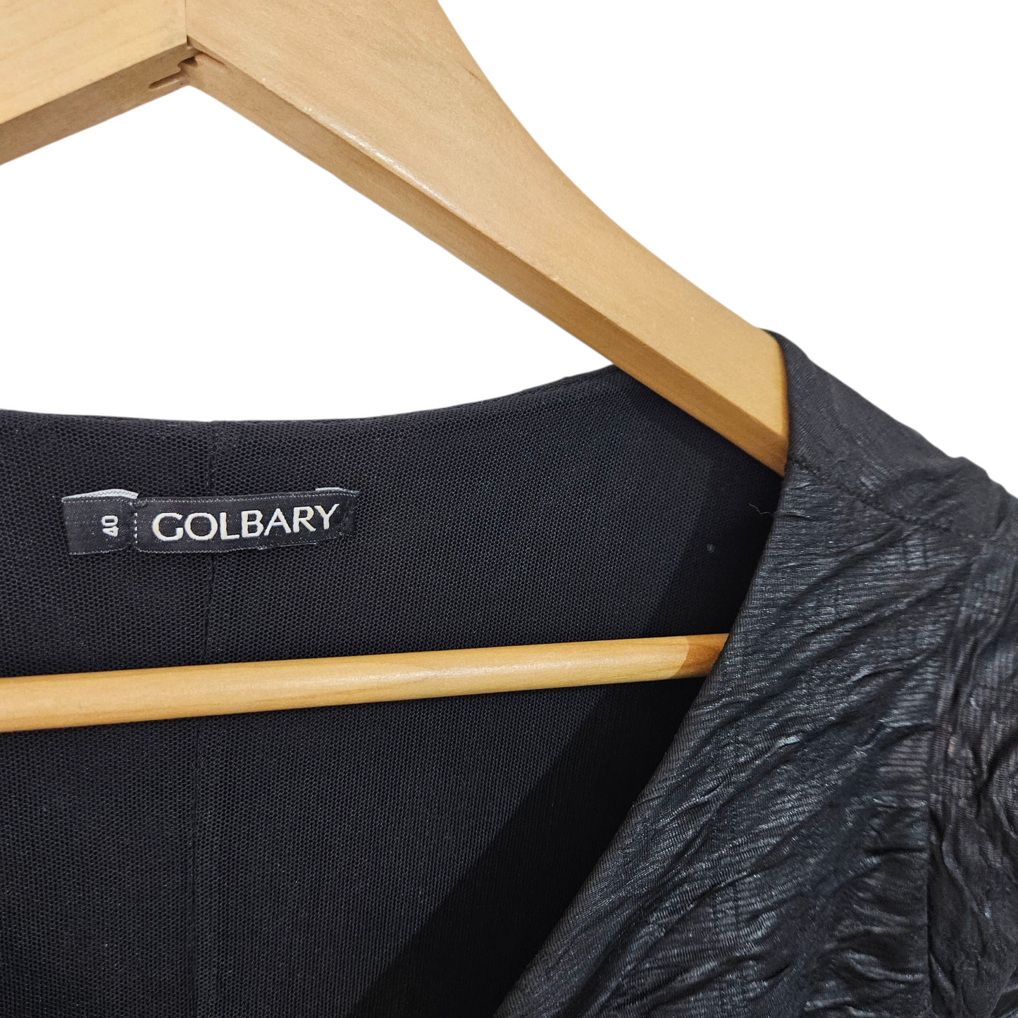 GOLBARRY שמלה שחורה לאישה מידה 40