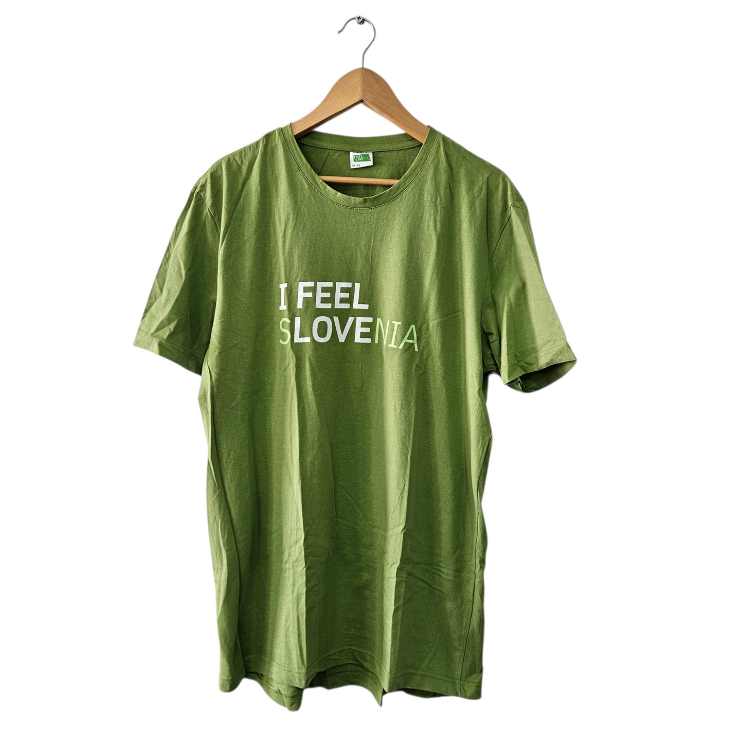 I LOVE SLOVENIA חולצה קצרה לגבר מידה XL