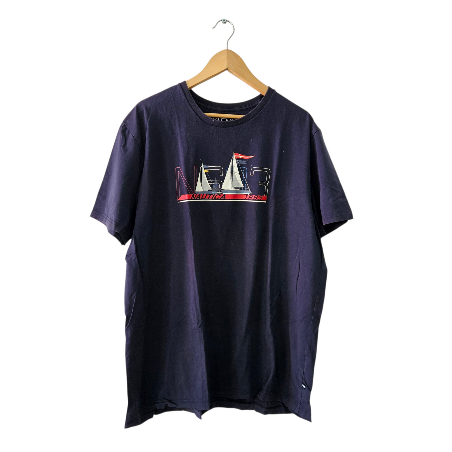 NAUTICA חולצה קצרה לגבר מידה XXL