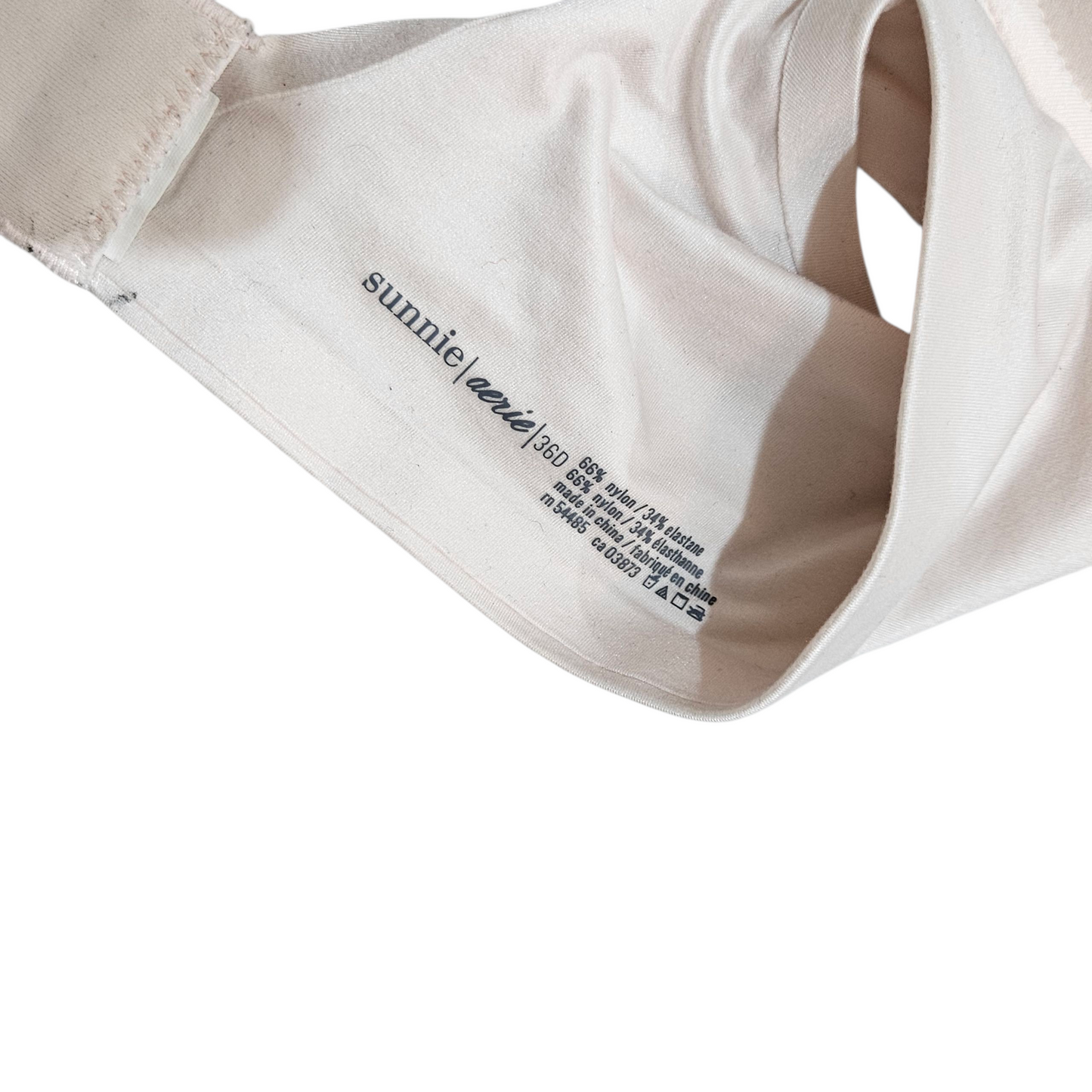 AERIE חזייה צבע ורוד בהיר לאישה מידה D36