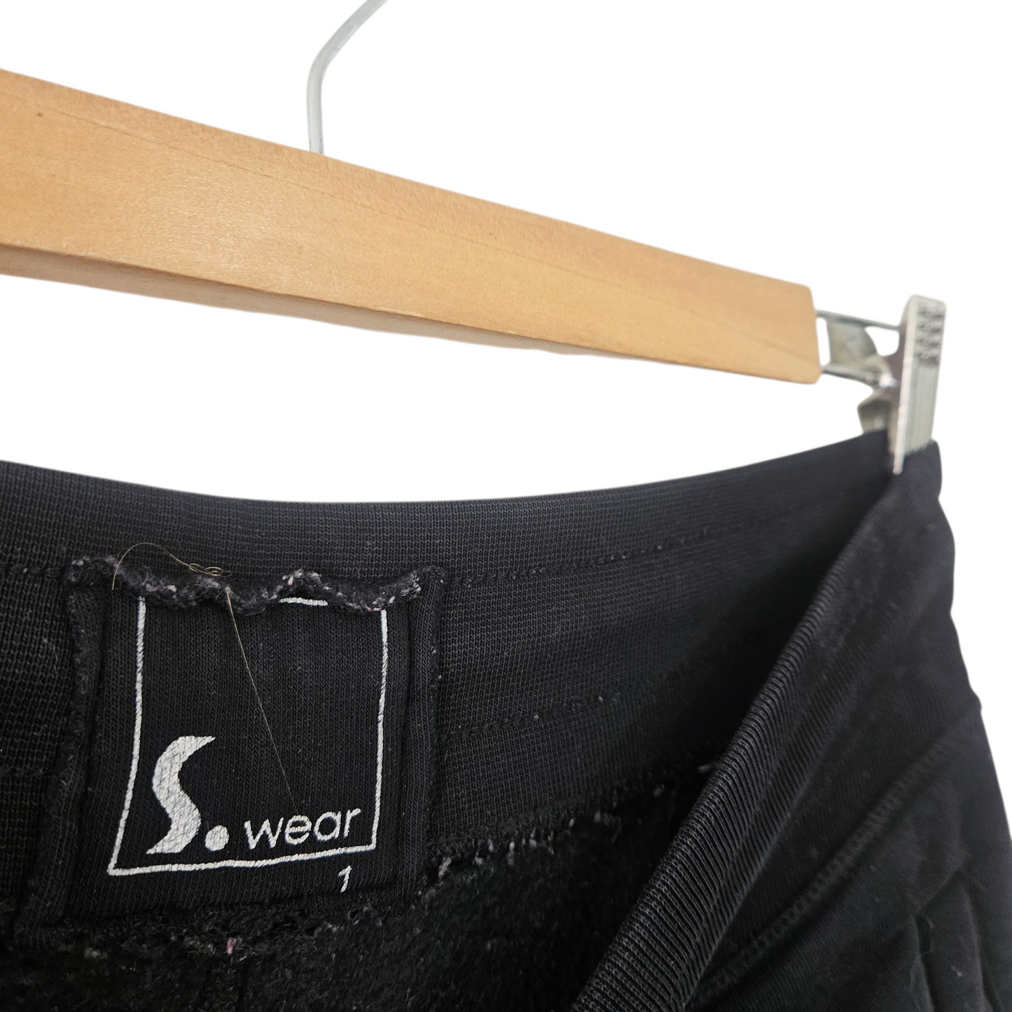 S.WEAR מכנסי טרנינג שחורים לאישה מידה 1