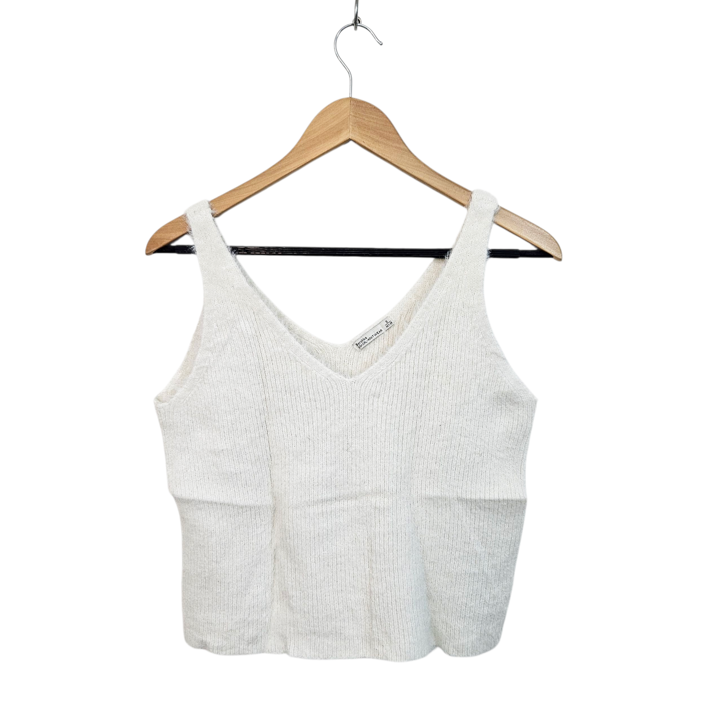 BERSHKA גופיית סריג לאישה מידה S