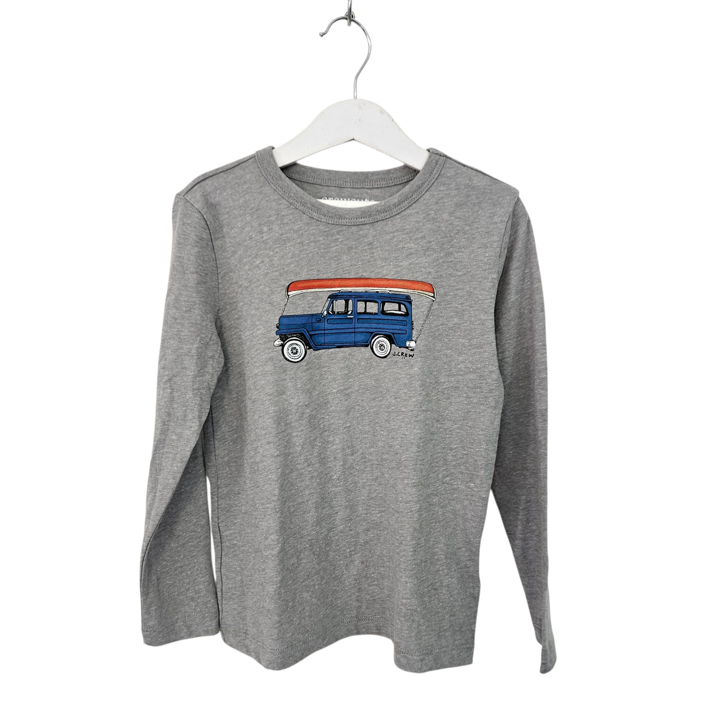 CREWCUTS חולצה ארוכה דקה לילדים גיל 4-5