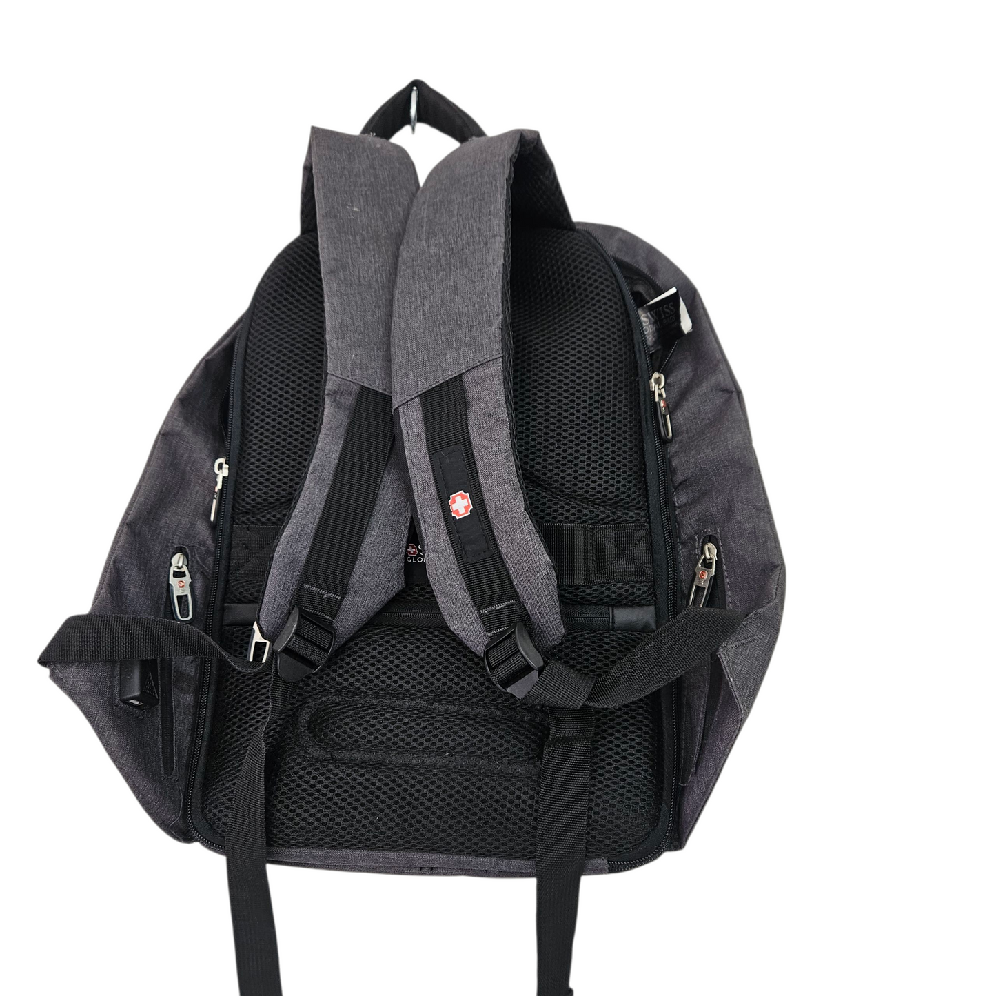 SWISS GLOBAL BAGS תיק גדול אפור - עם מקום ללפטופ